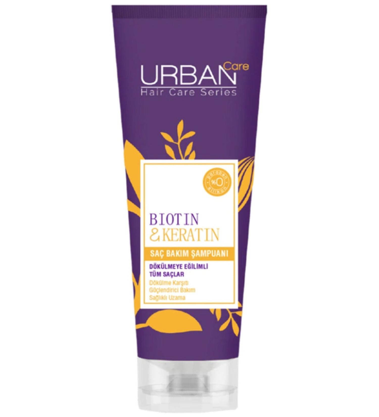 Urban Care Biotin & Keratin Anti-Loss Hair Care Shampoo 250 Ml - Buy Online on GoSupps.com