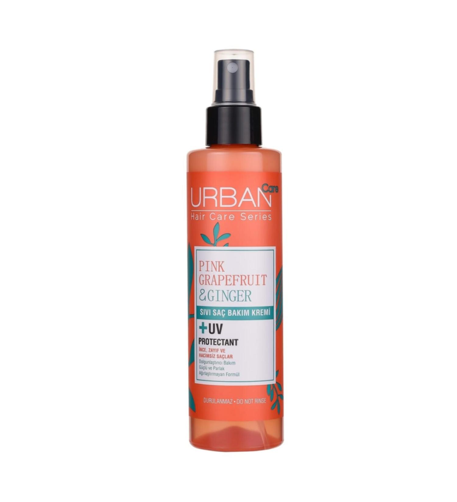 Urban Care Care Vegan Pink Grapefruit & Ginger Liquid Hair Care Conditioner 200 Ml - Buy Online on GoSupps.com