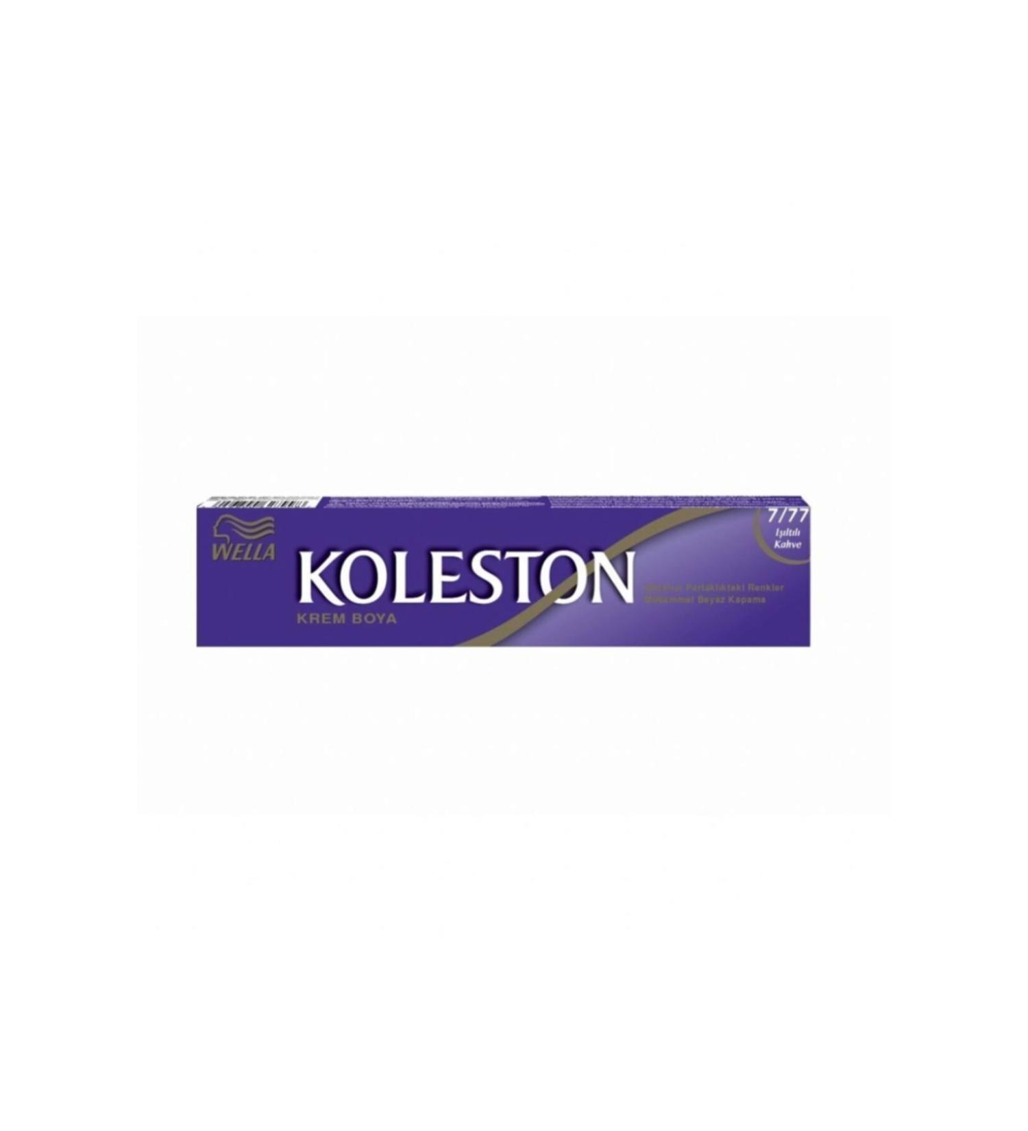 Wella Koleston Tube Paint 7/77 Sparkling Brown