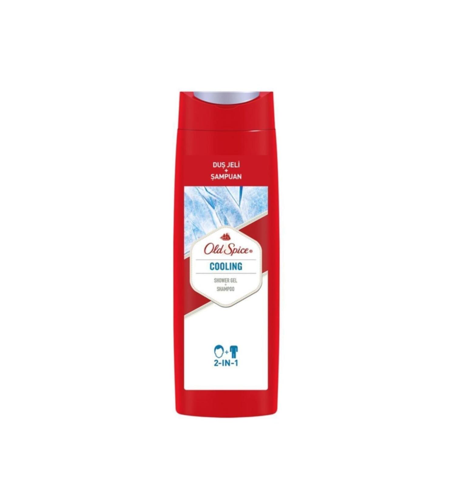 Old Spice Old Spice Shower Gel and Shampoo 2in1 Cooling 400ml
