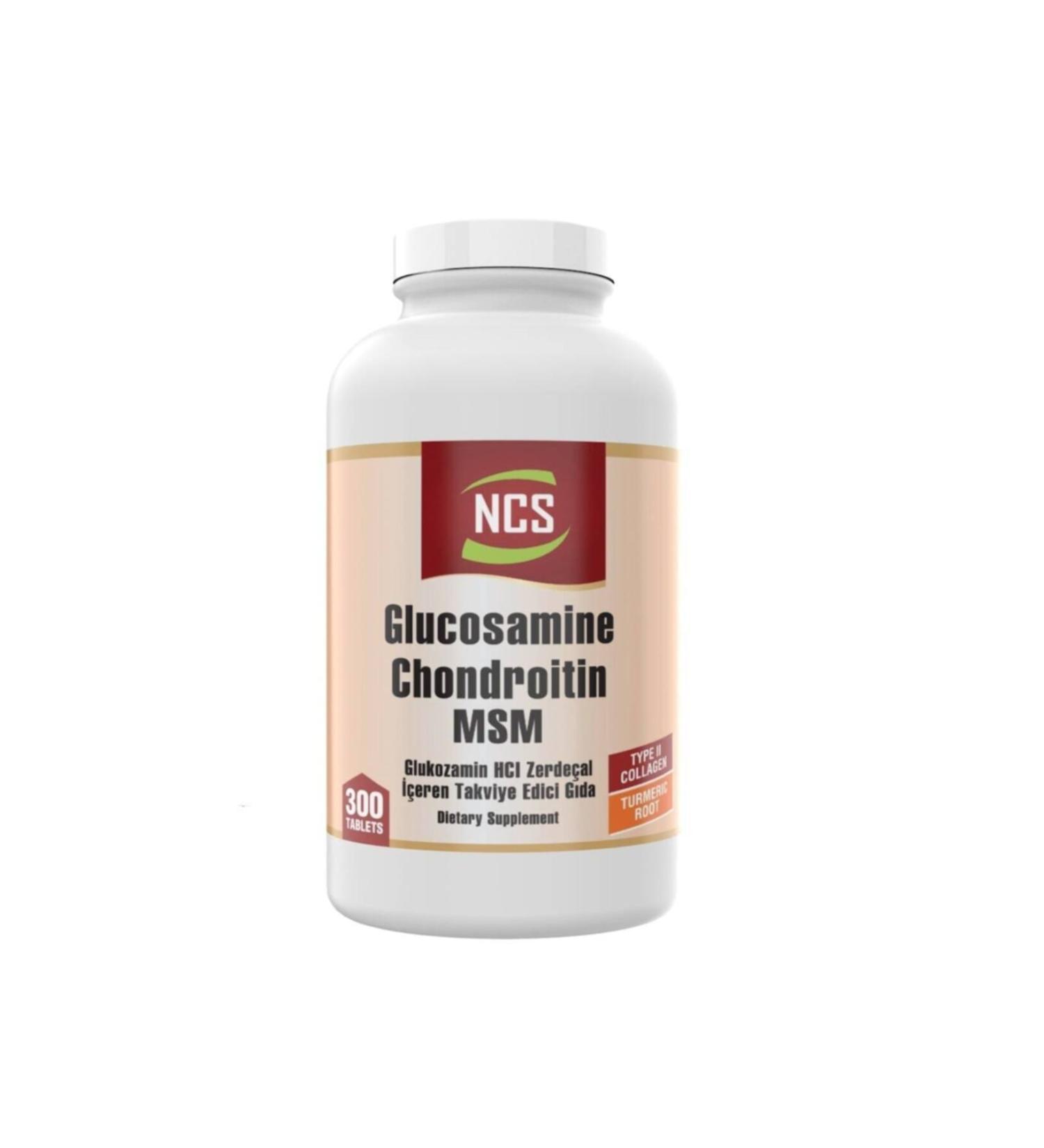Ncs Glucosamine Chondroitin Msm 300 Tablets Collagen Glucosamine Turmeric Collagen
