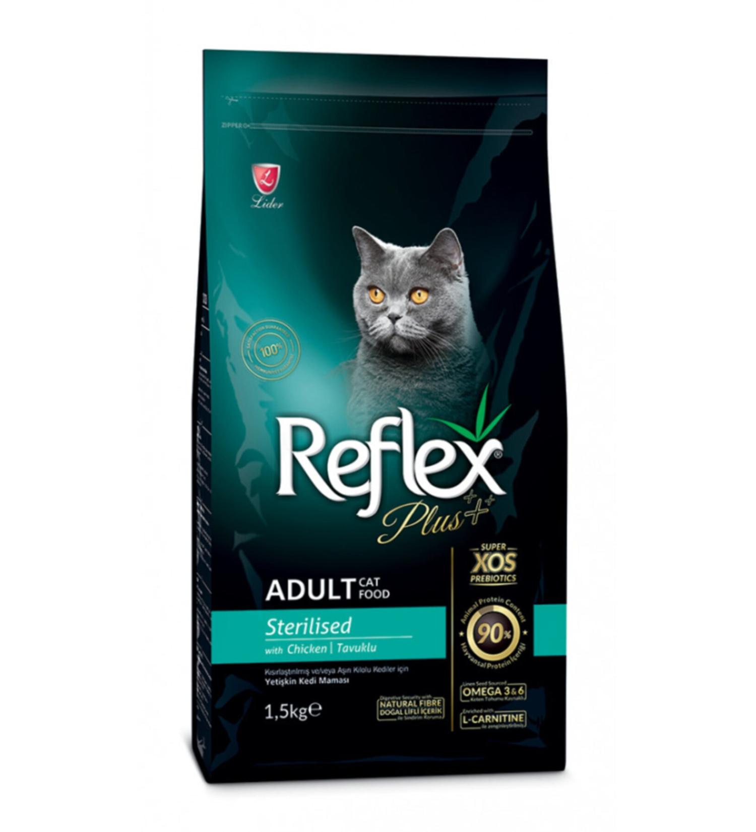Reflex Sterilized Chicken Sterilized Adult Cat Food 1.5 Kg 33