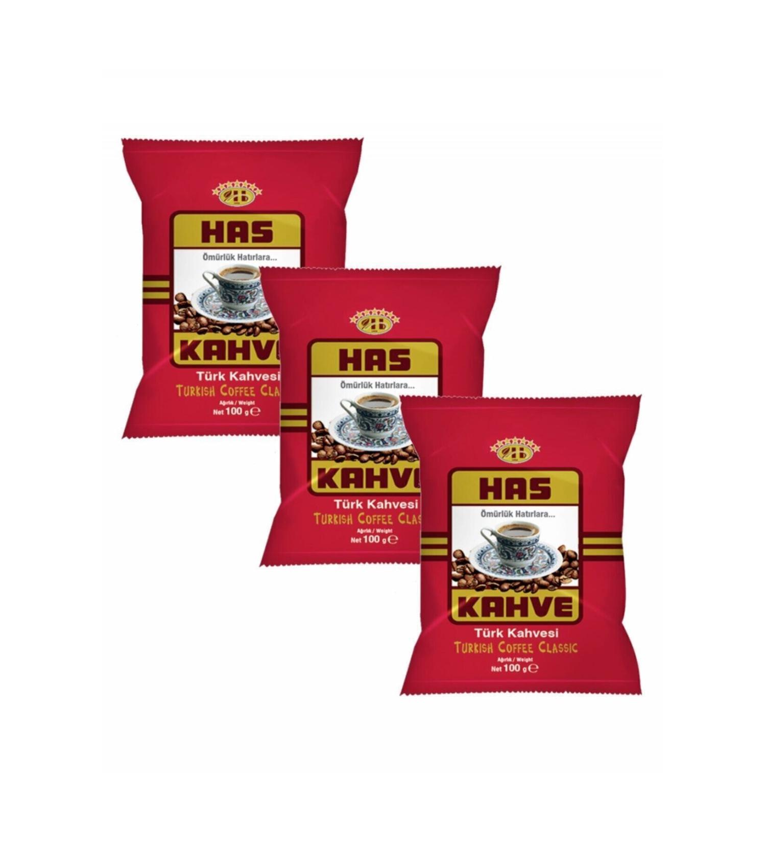 Pure Coffee Pure Turkish Coffee 3 X 100 gr