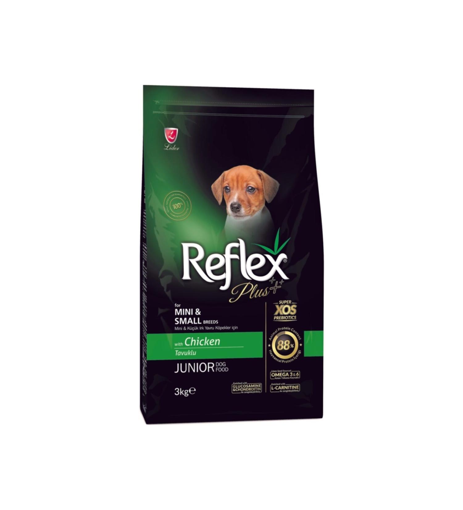 Reflex Plus Small Mini Breed Chicken Puppy Food 3 Kg