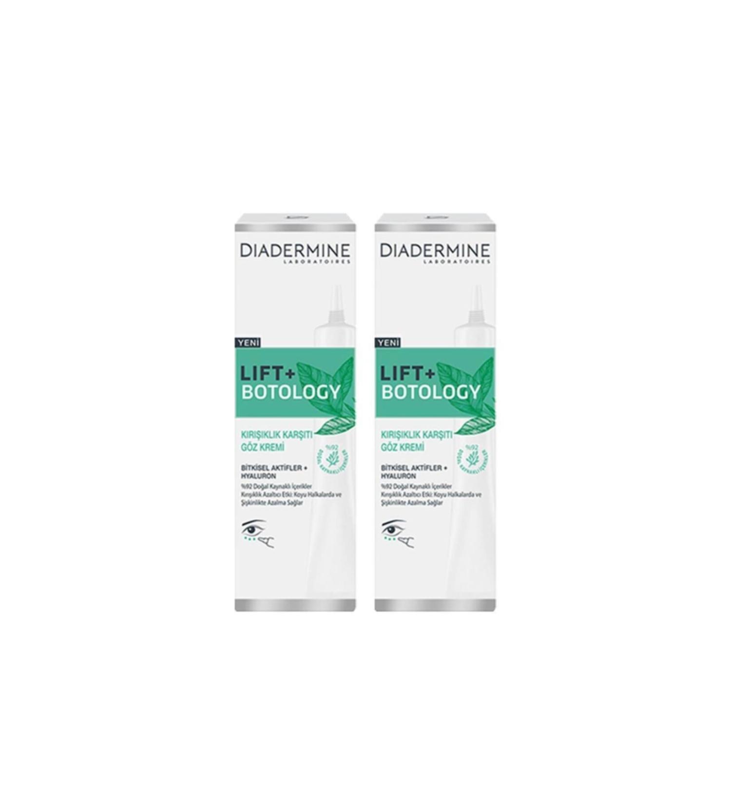 Diadermine Lift+ Botology Anti-Wrinkle Eye Cream 15 Ml X 2 Pieces