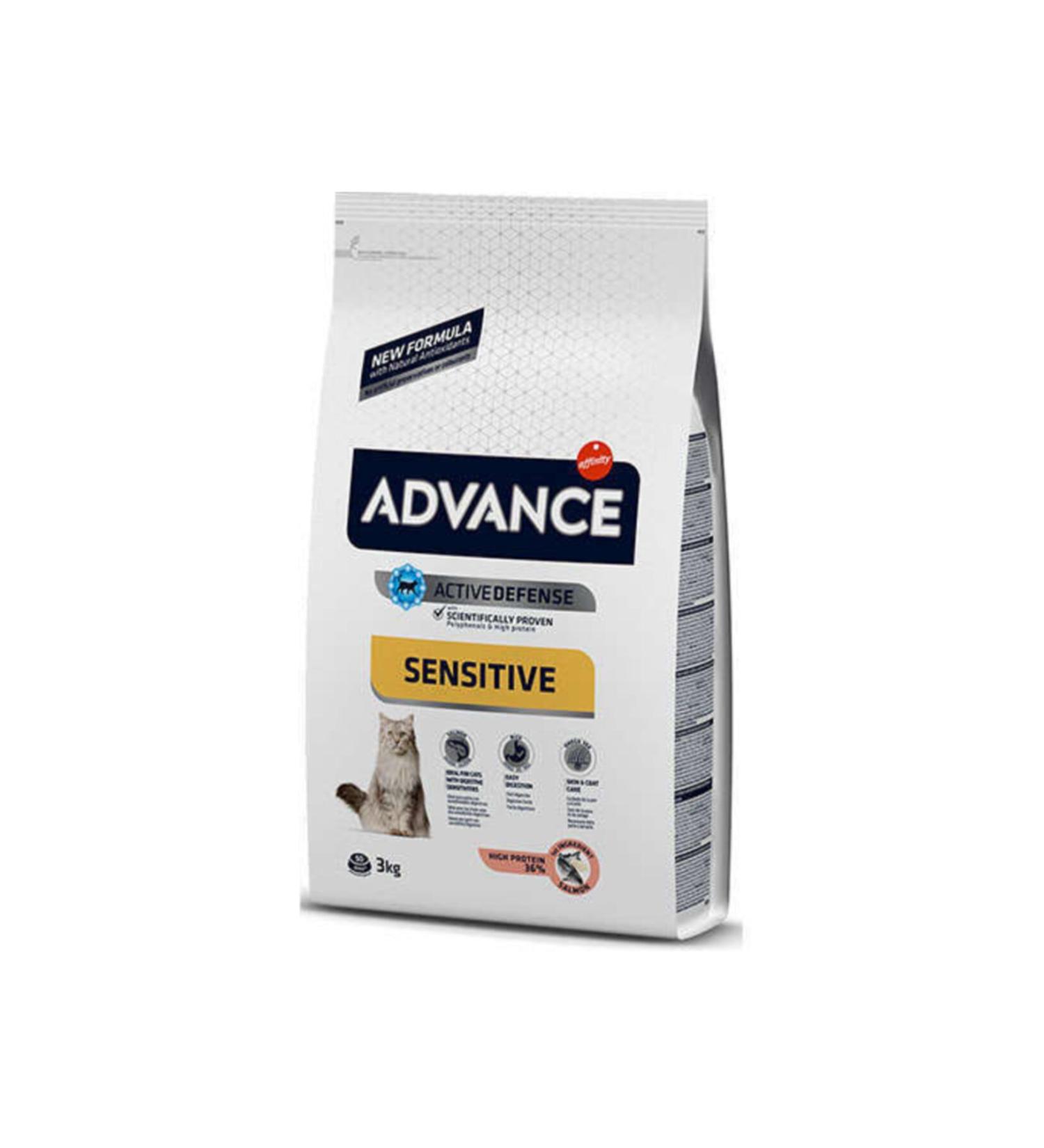 Advance Adult Cat Food with Salmon 3 Kg