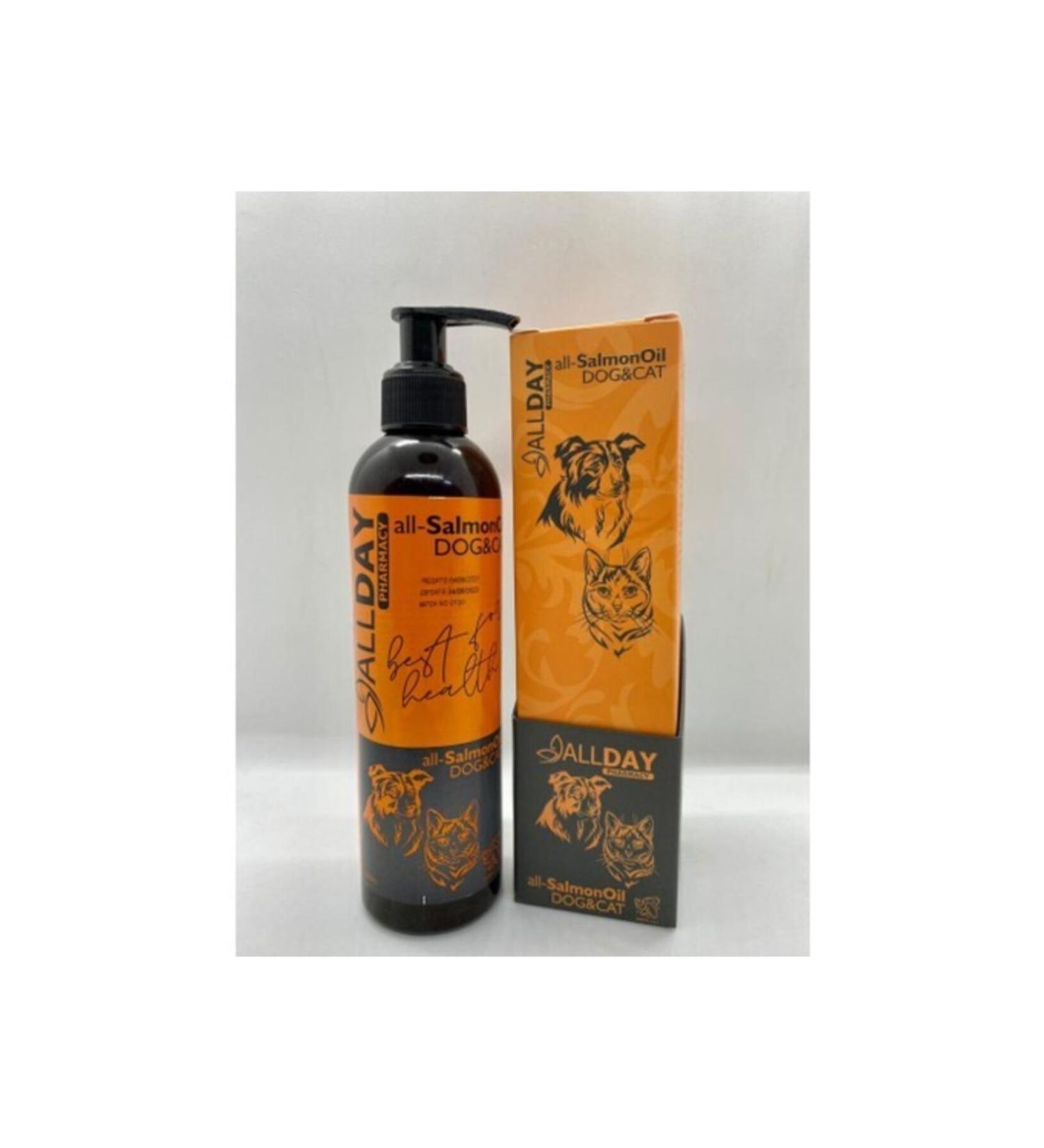 ALLDAY All-174723 All-salmonoil Dog&cat Salmon Oil 200 Ml