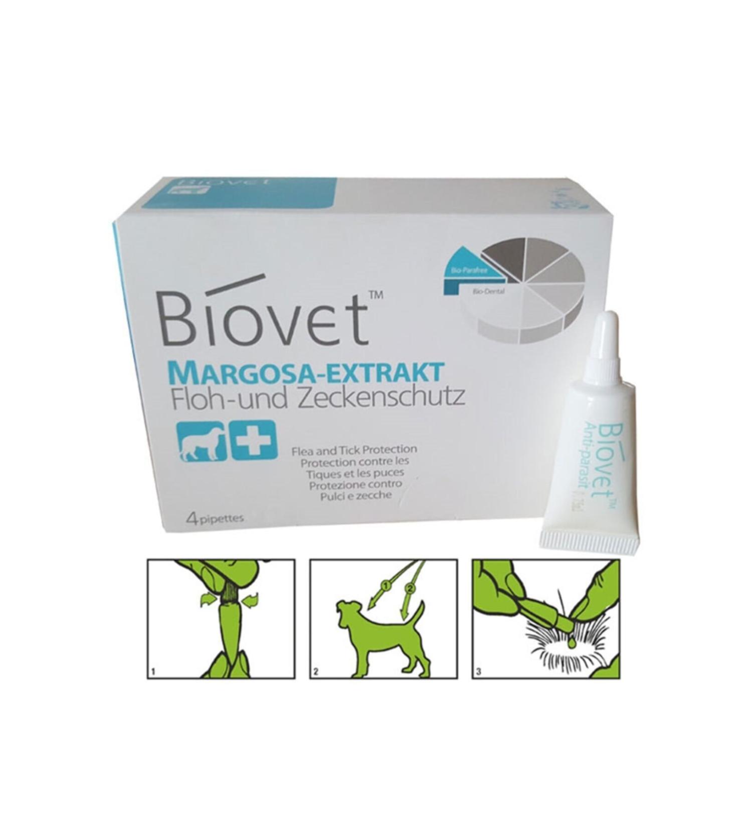 Bioline Biovet Small Breed Dog Leather Drops 4 Pieces