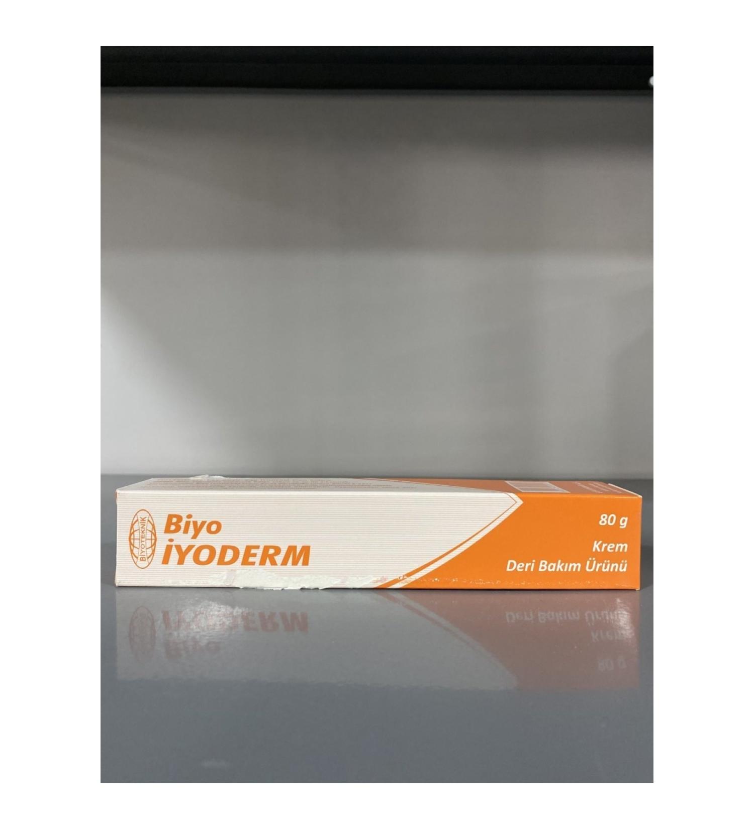 Biotechnical Ioderm Cream 80 Gr (2 Pieces)
