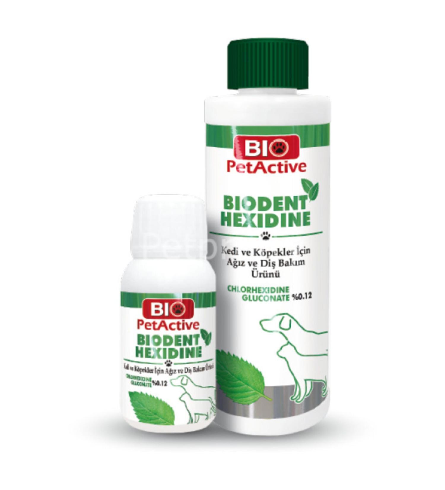 Bio PetActive Biodent Hexidine Oral Care Product for Cats and Dogs 250 ml