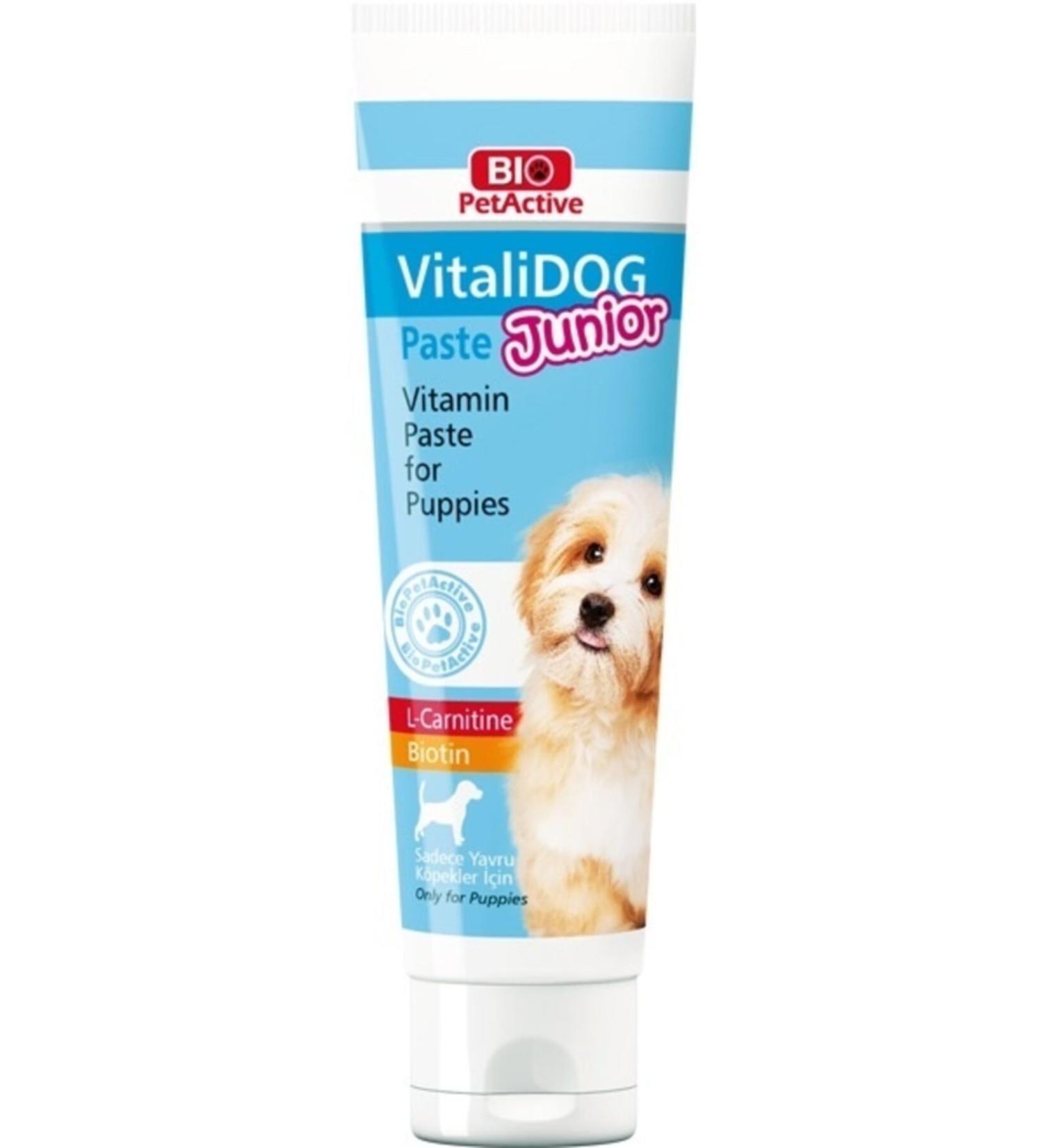 Bio Petactive Vitalidog Junior Paste | Vitamin Paste for Puppies