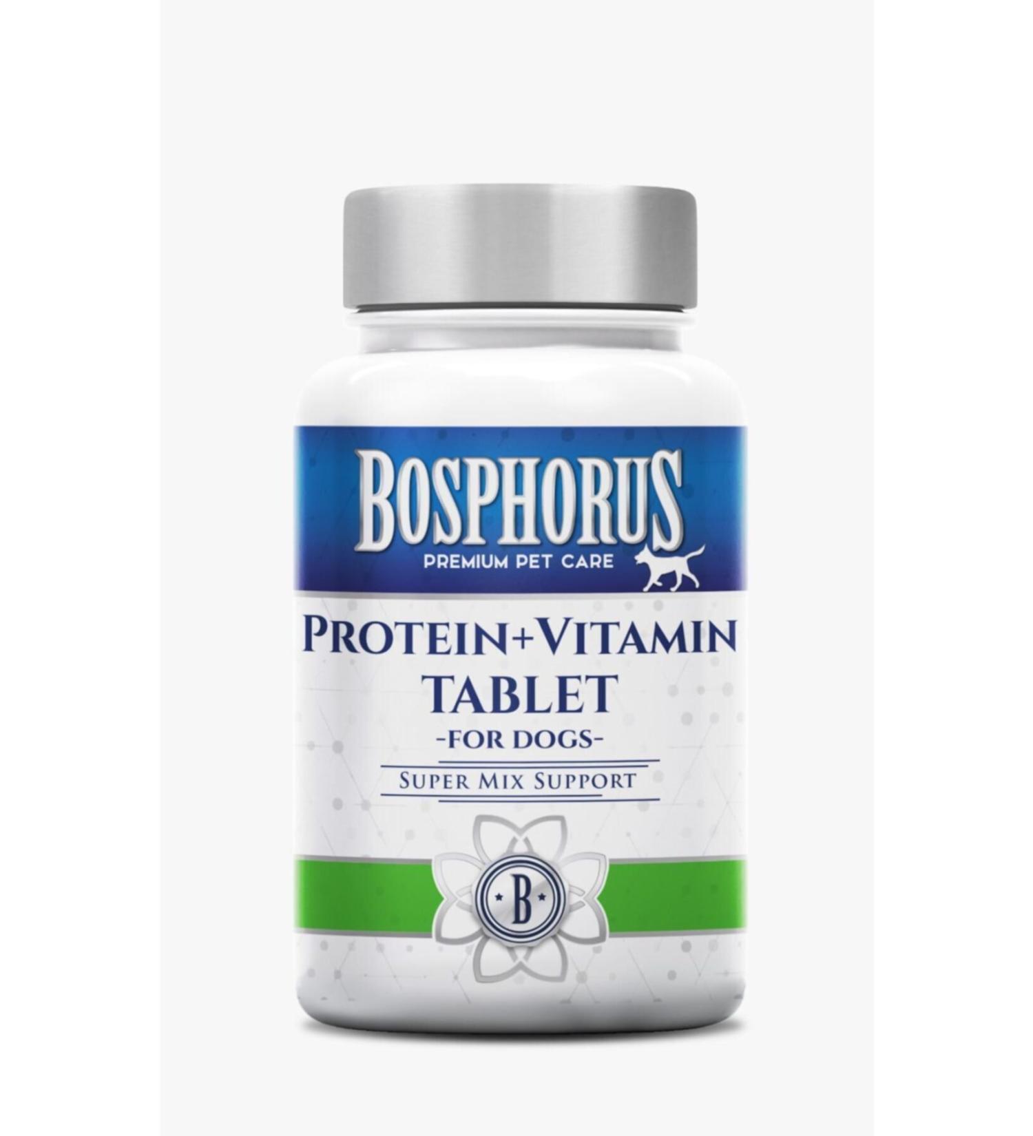 Bosphorus Protein+vitamin Tablets for Dogs - 60 Pieces