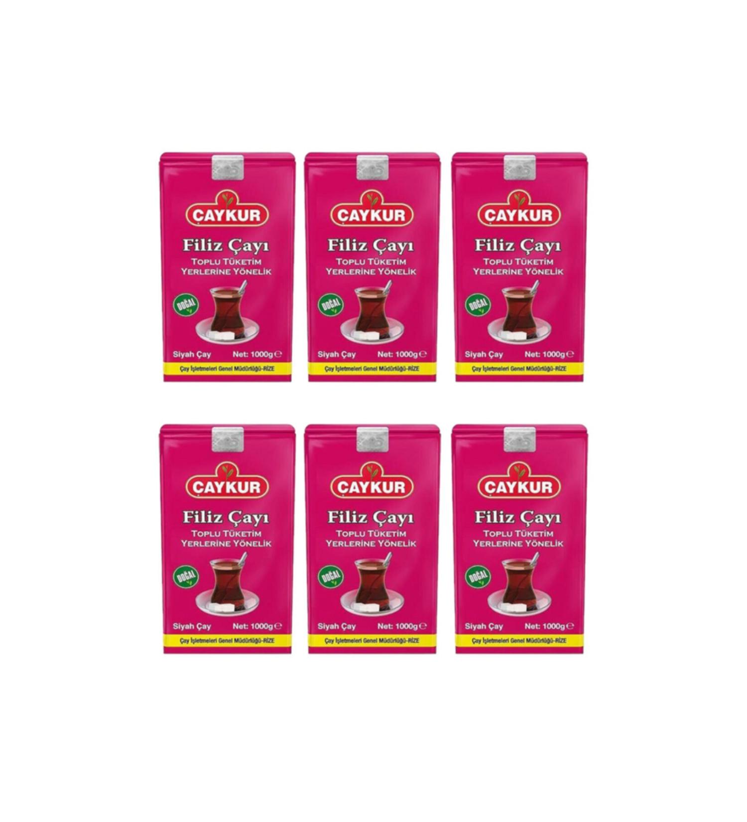 aykur Filiz Edt Tea 1000 Gr - 6 Pieces