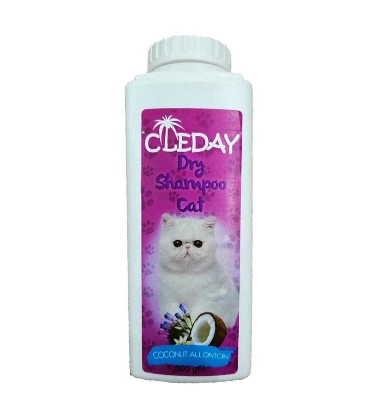 CLEDAY Dry (powder) Cat Shampoo 100 Gr