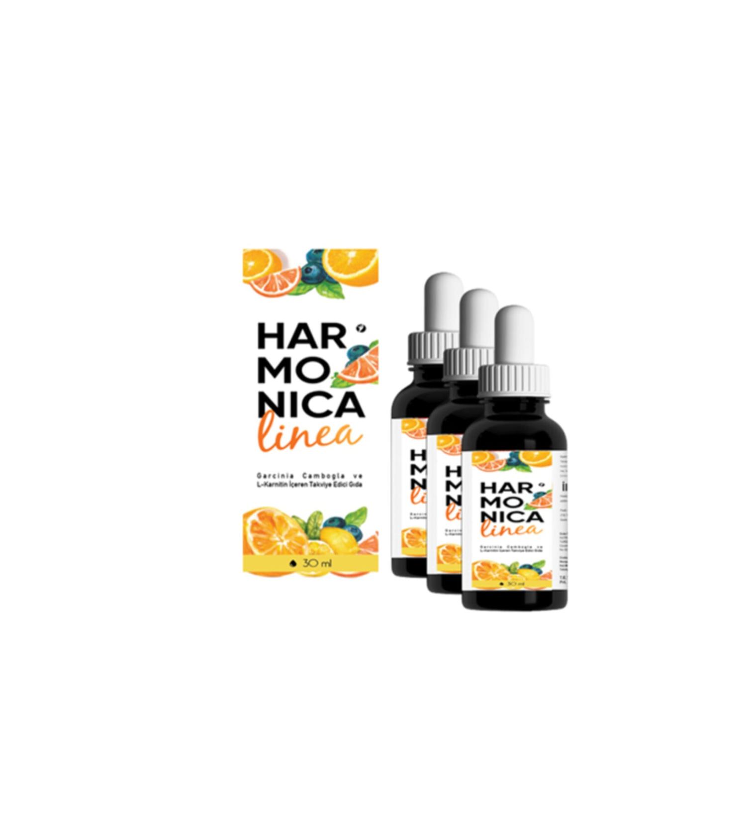 HARMONICA Linea 30ml Drops 3 Pieces + Breast Gain Firming Lifting Breast Care Cream 2 Pieces