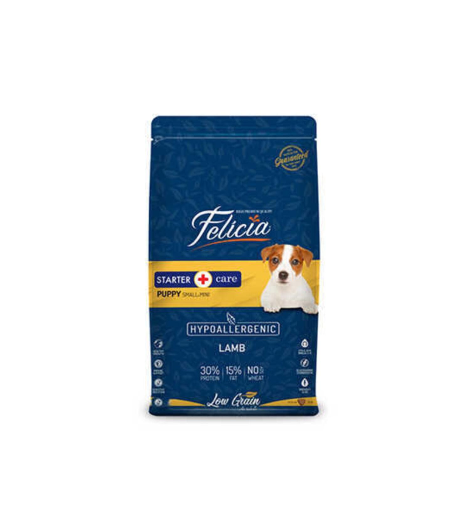 Felicia Low Grain Lamb Small & Mini Puppy Food-6 Kg