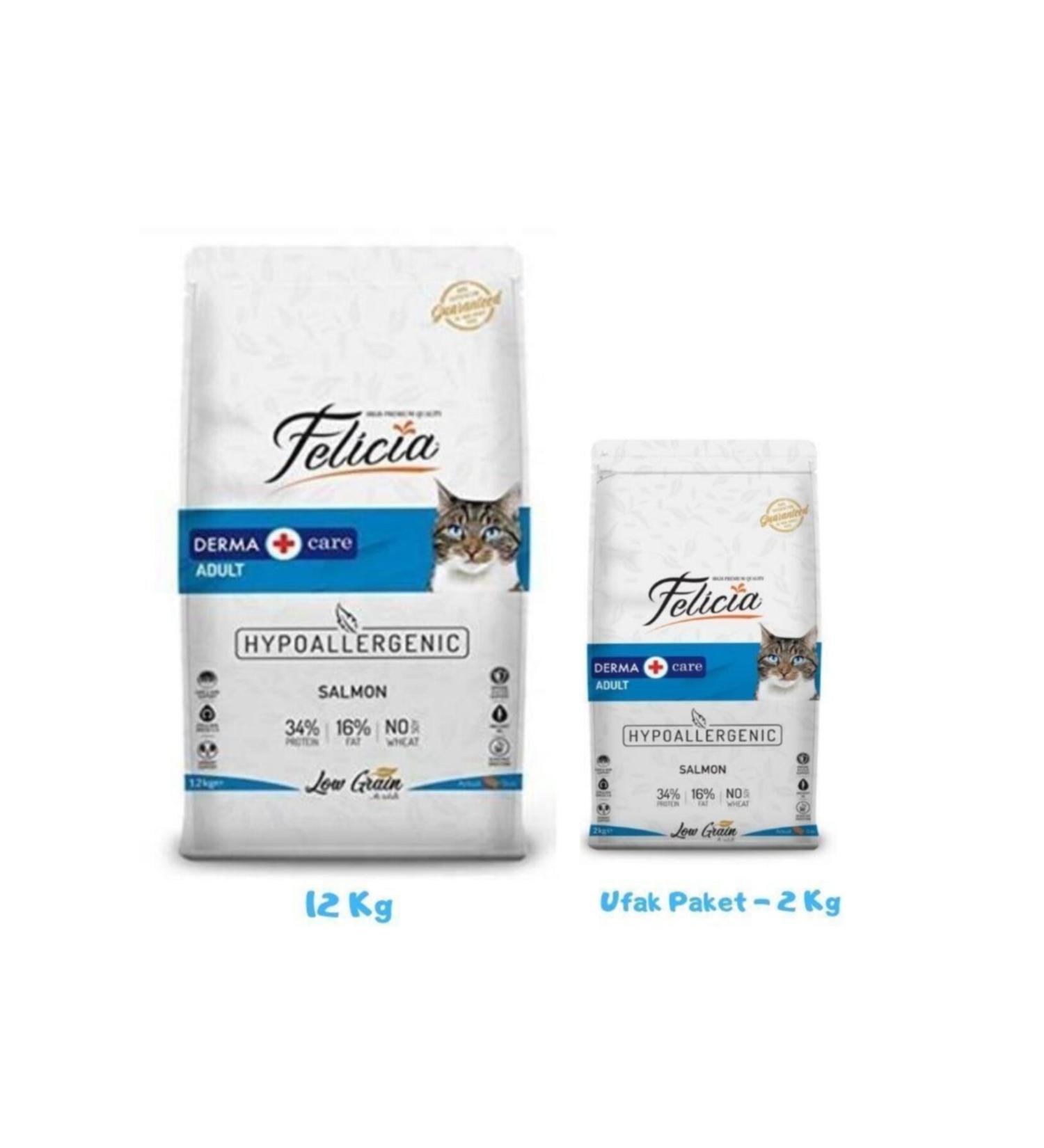 Felicia Salmon Adult Cat Food 12 Kg + 2 Kg