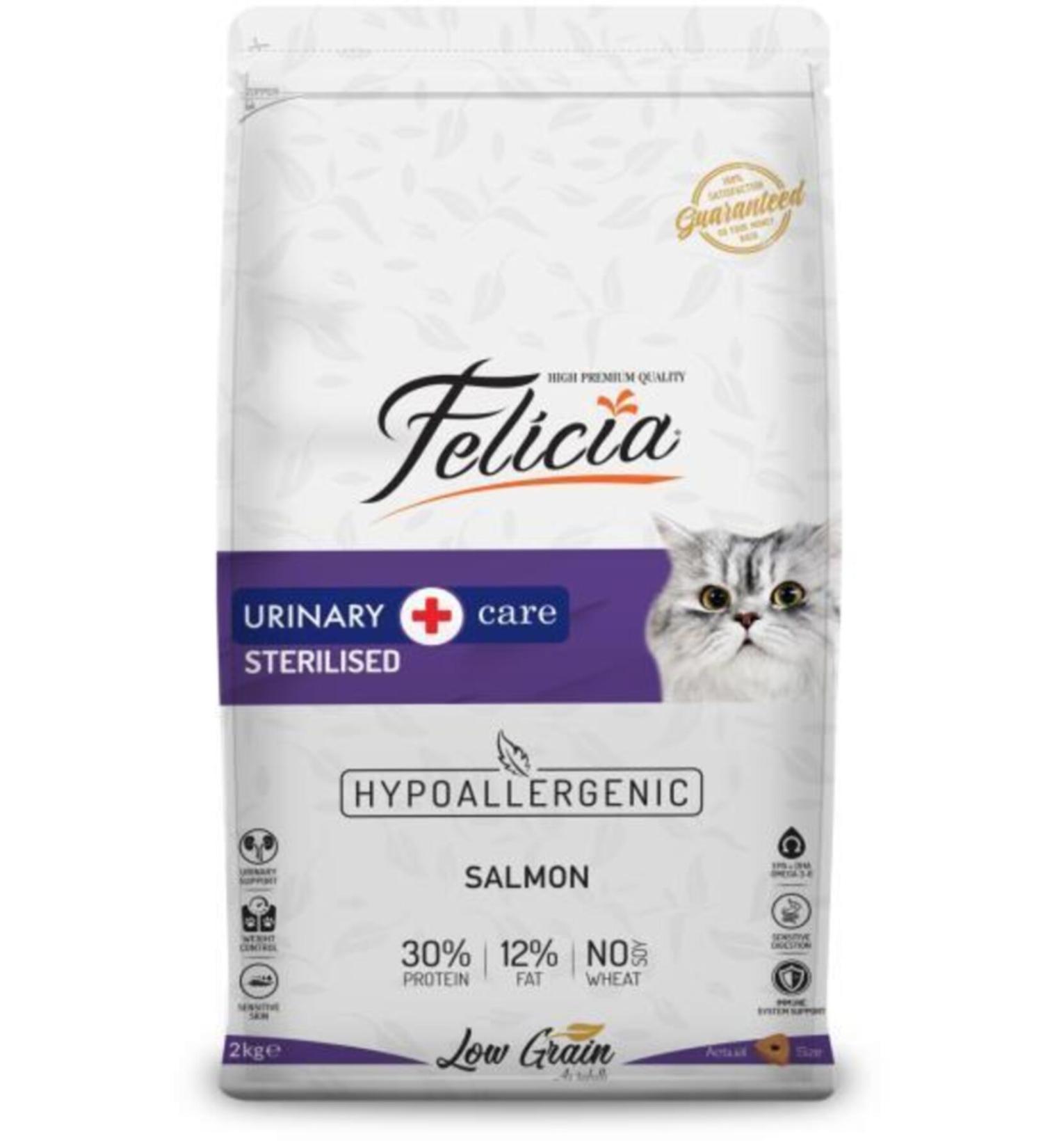 Felicia Uniery Care Sterilized Cat Food Salmon 2kg