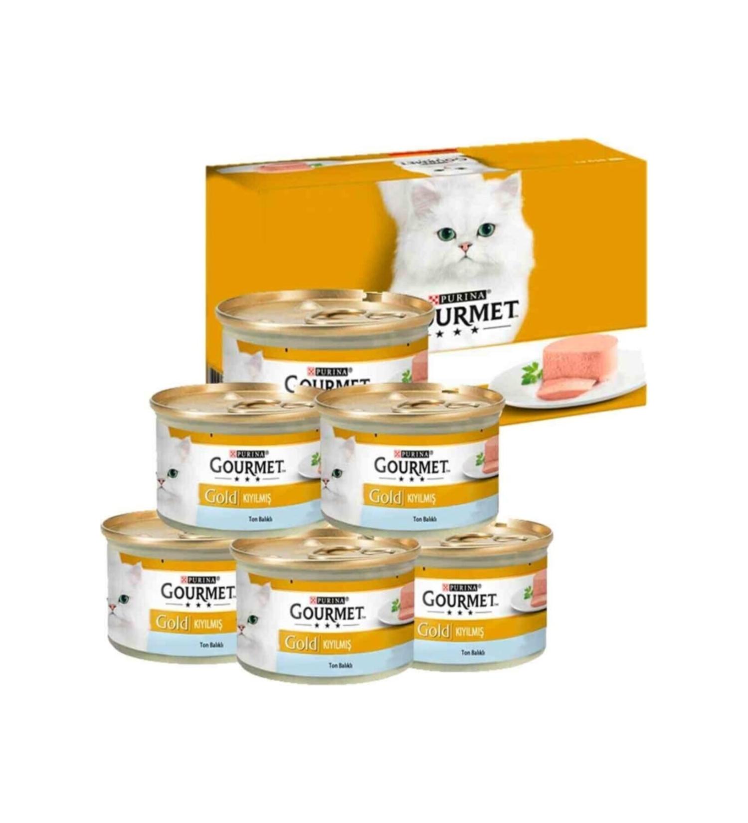 Gourmet Gold Minced Tuna Cat Food 85 Gr Buy 6 Pay 5
