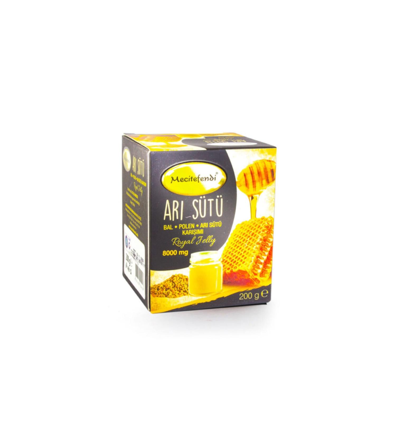 Mecit Efendi Royal Jelly Honey Pollen Paste 8000 Mg 200 Gr