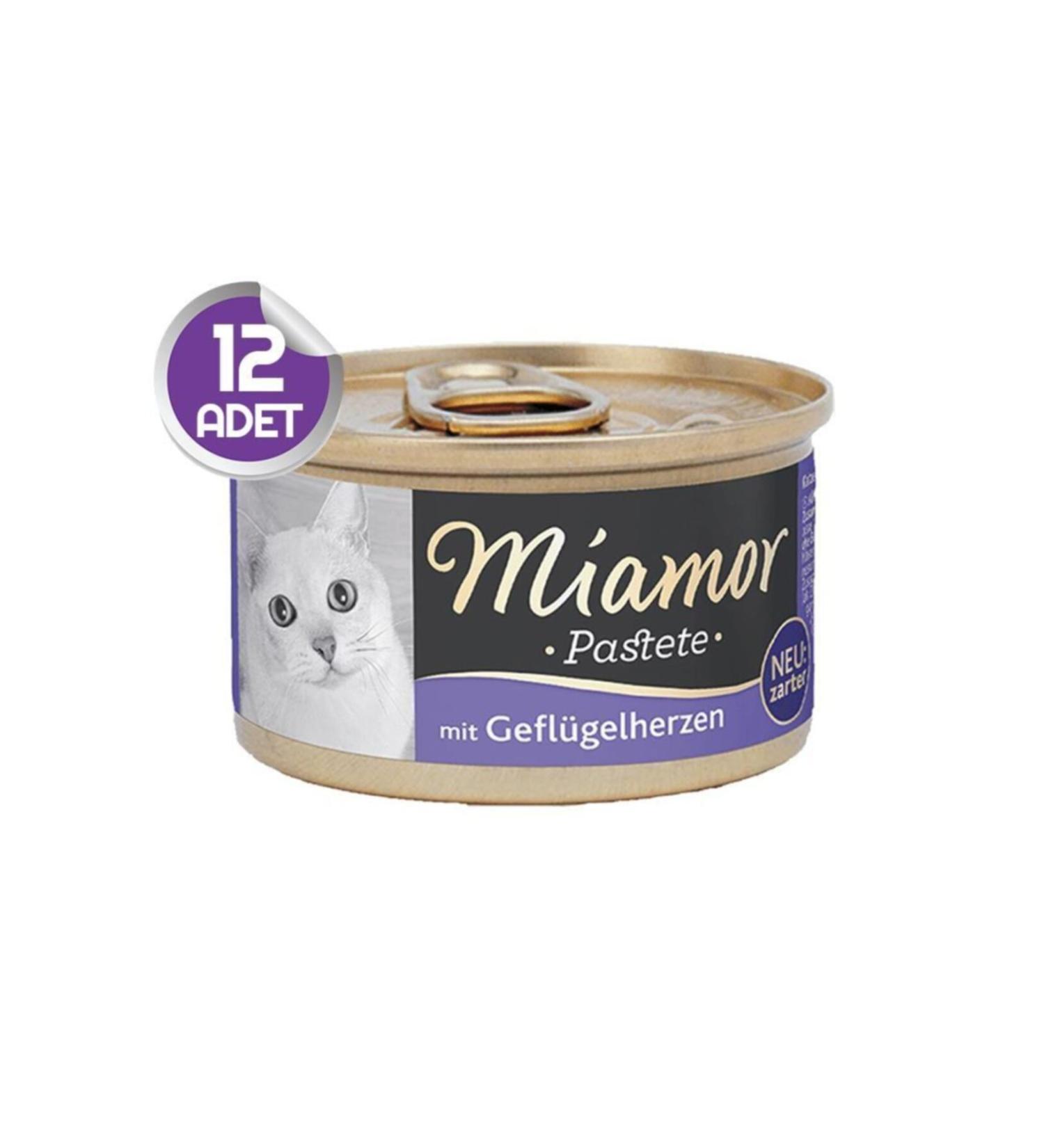 Miamor Pastete Hearty Adult Cat Canned Food 85gr X12