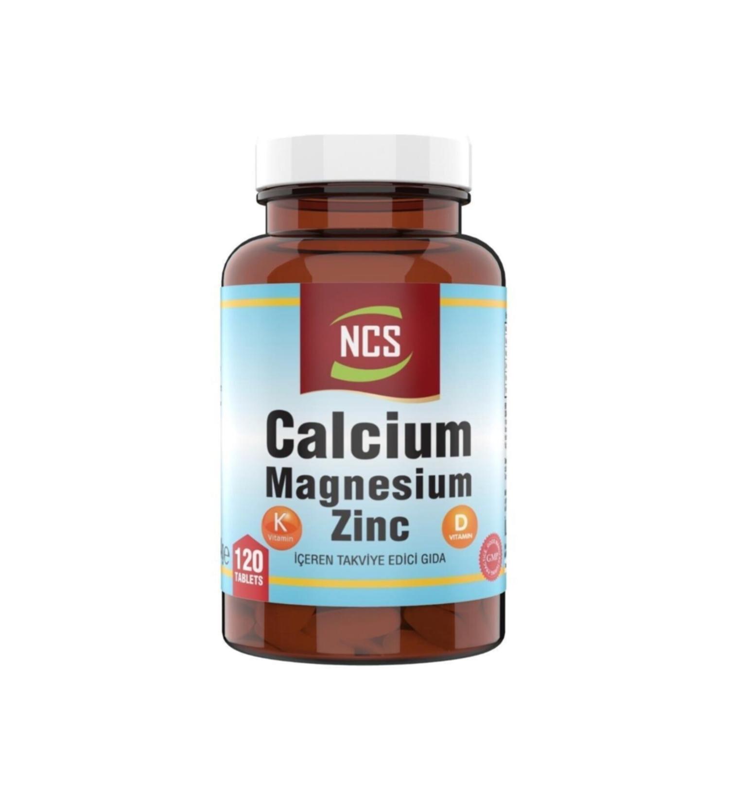 Ncs Calcium Magnesium Zinc 120 Tablets