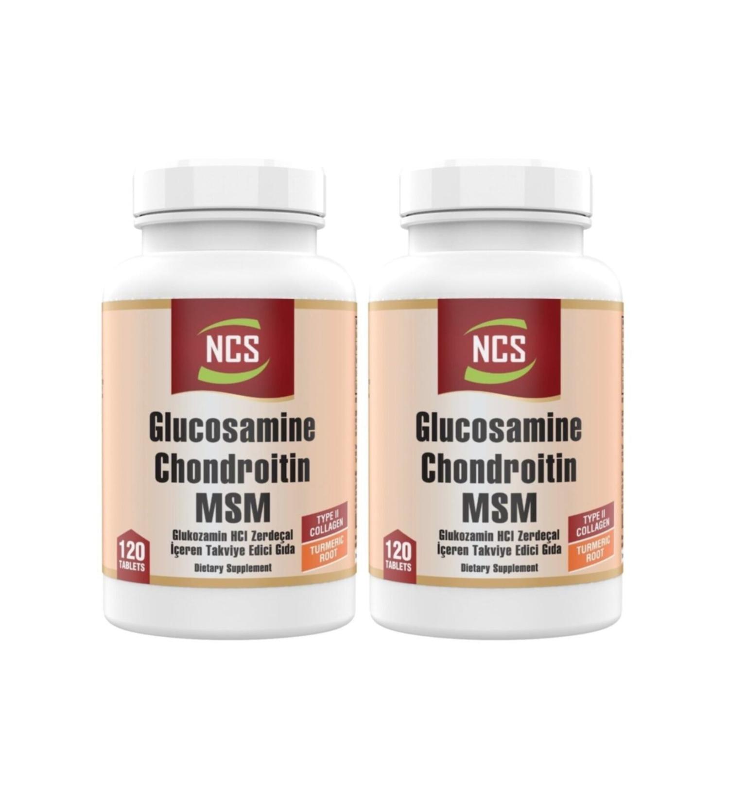Ncs Glucosamine Chondroitin Msm 120 Tablets