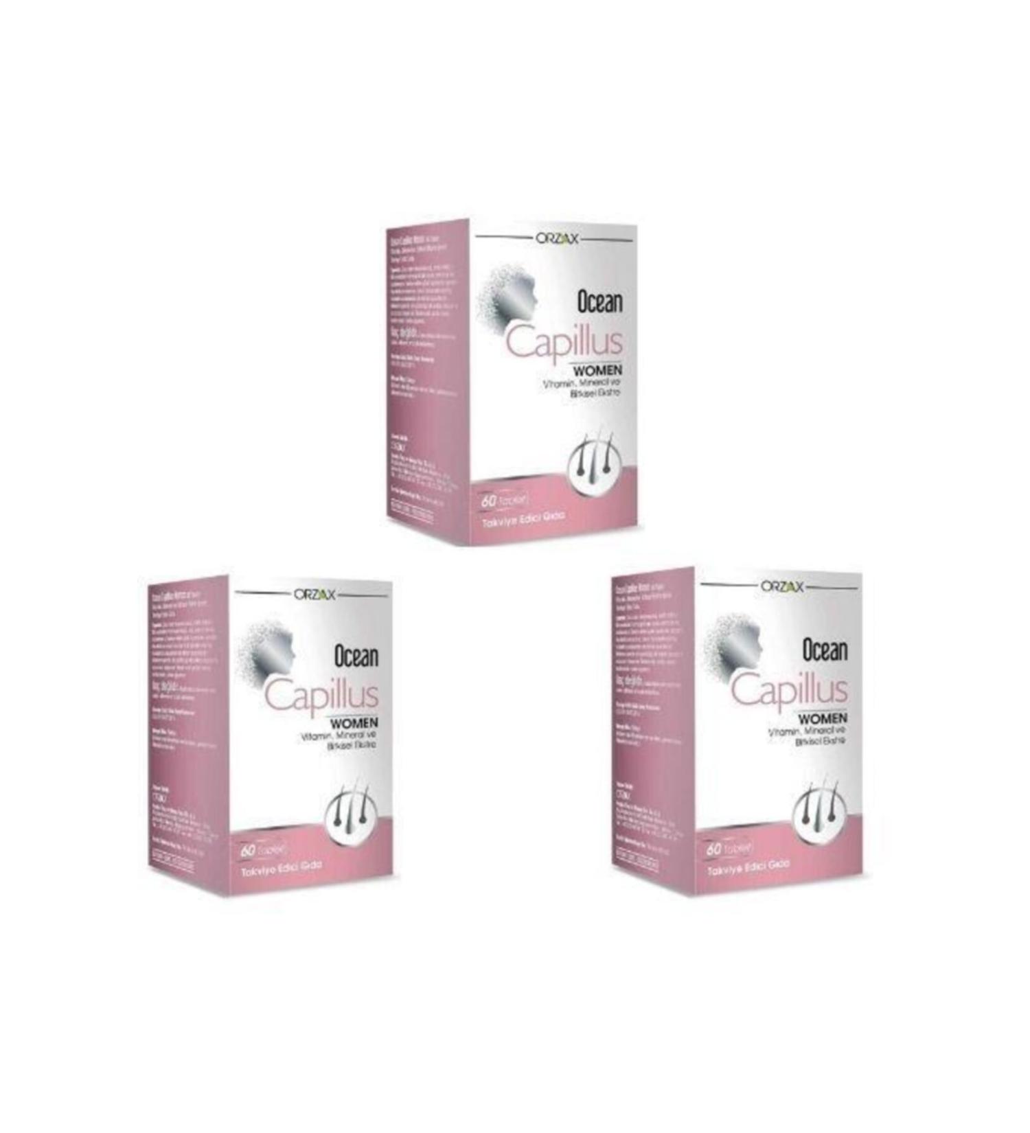 Ocean Orzax Capillus Women 60 Tablets