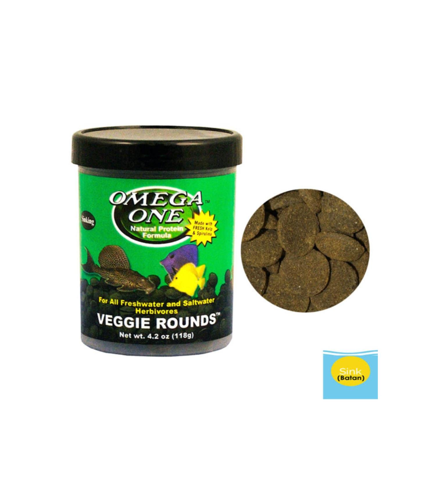 OMEGA ONE Veggie Rounds 118g