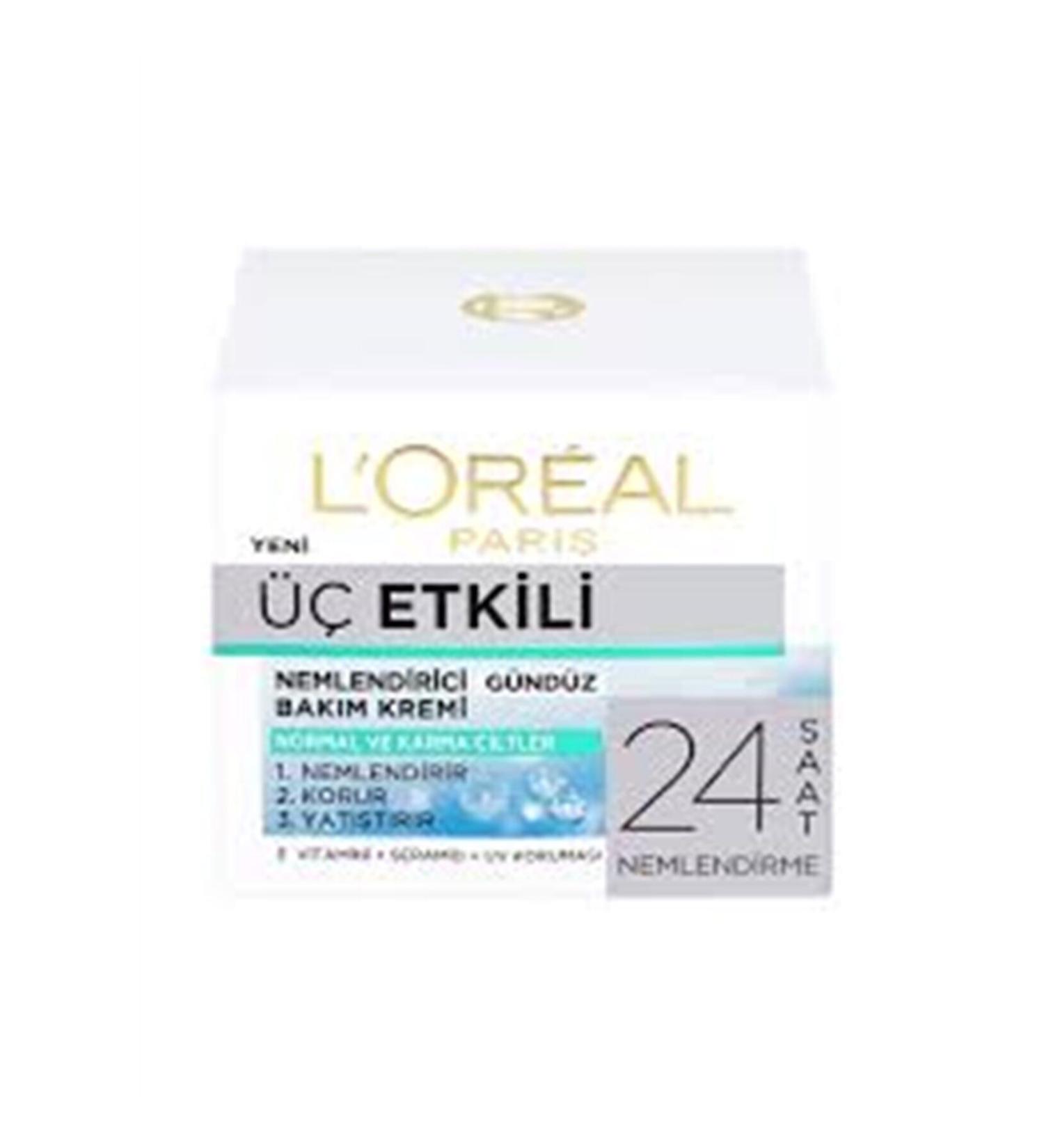 L'Oreal Paris Loreal Triple Action Moisturizing Gel Cream Normal and Combination Skin 50 ml