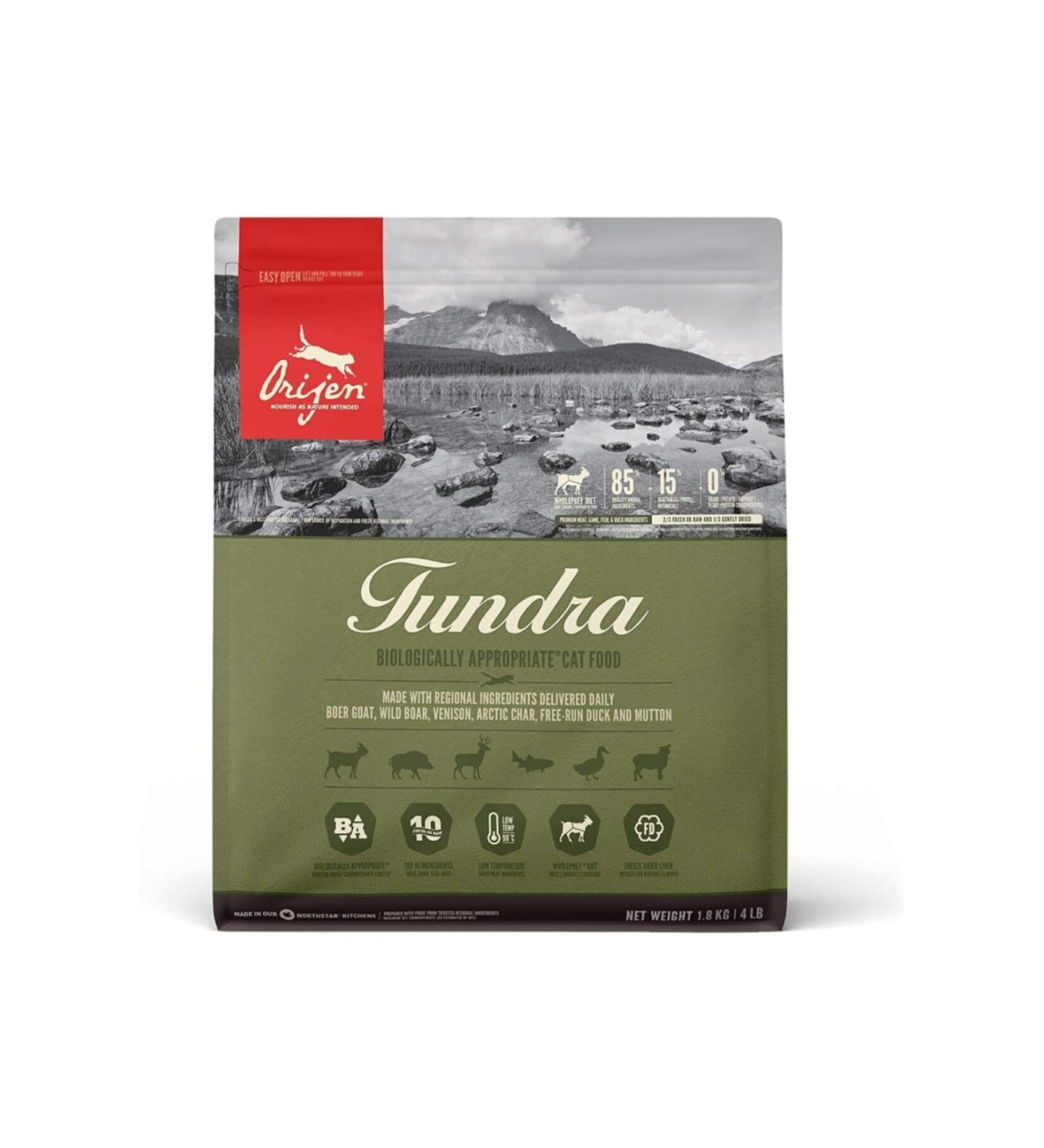 Orijen Cat Tundra Grain Free 1.8 Kg Adult Dry Cat Food