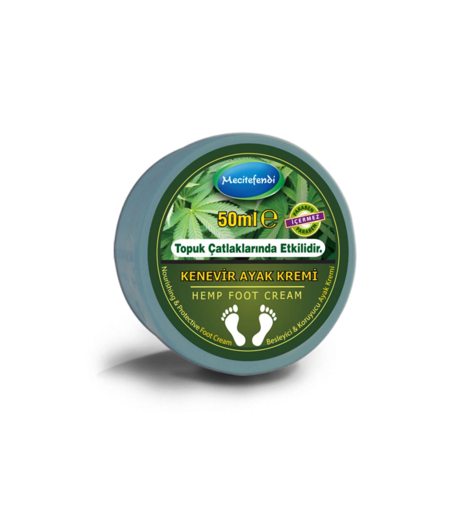 Mecit Efendi Hemp Foot Care Cream 50 Ml