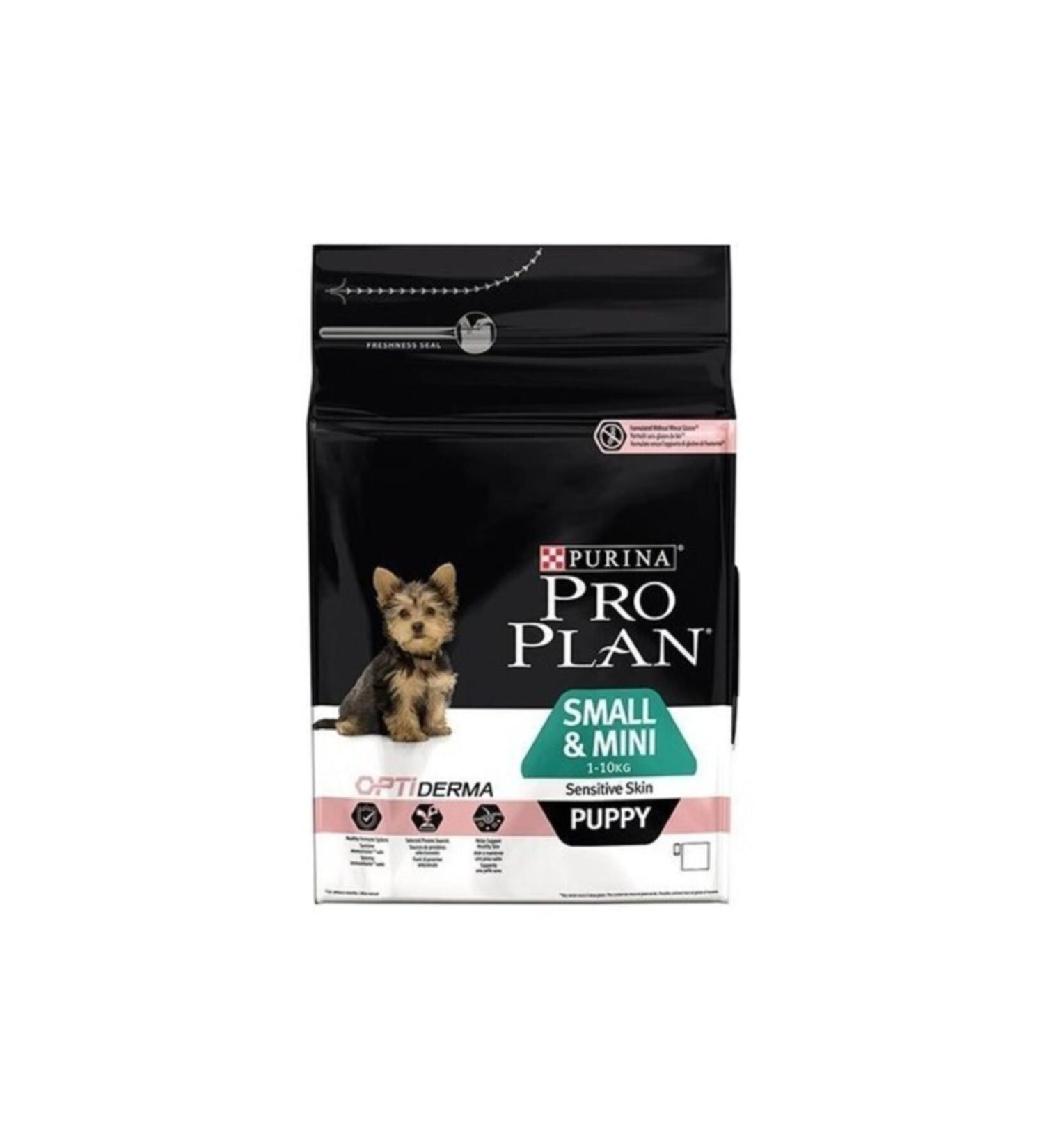 Pro Plan Small Breed Puppy Food with Salmon and Rice 3 Kg