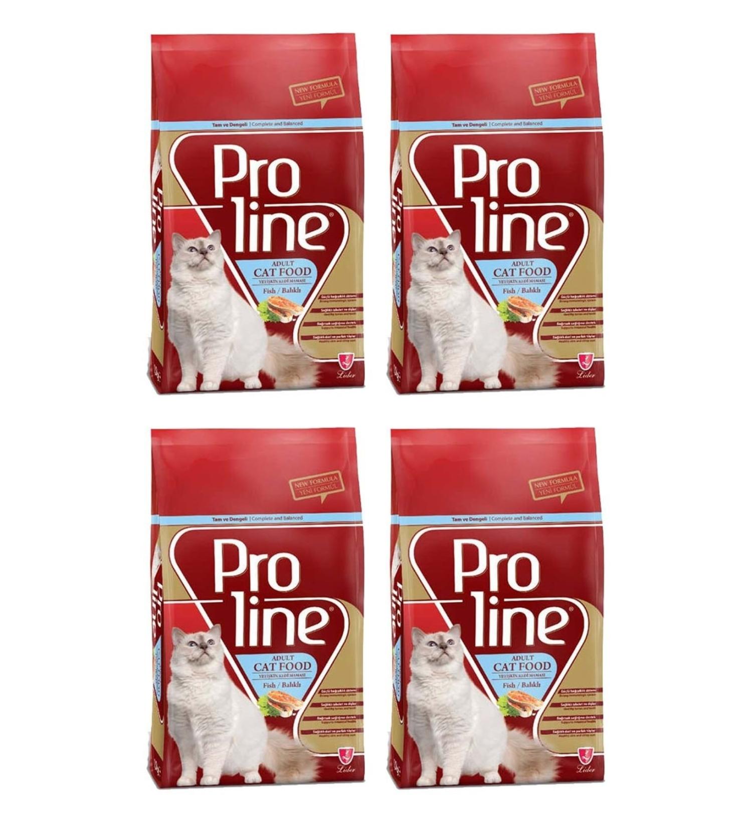 Proline Proline Fish Cat Food 1.5 Kg X 4 Pieces