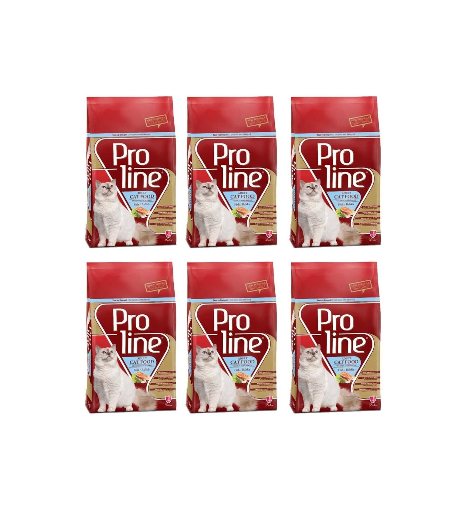 Proline Proline Fish Cat Food 1.5 Kg X 6 Pieces