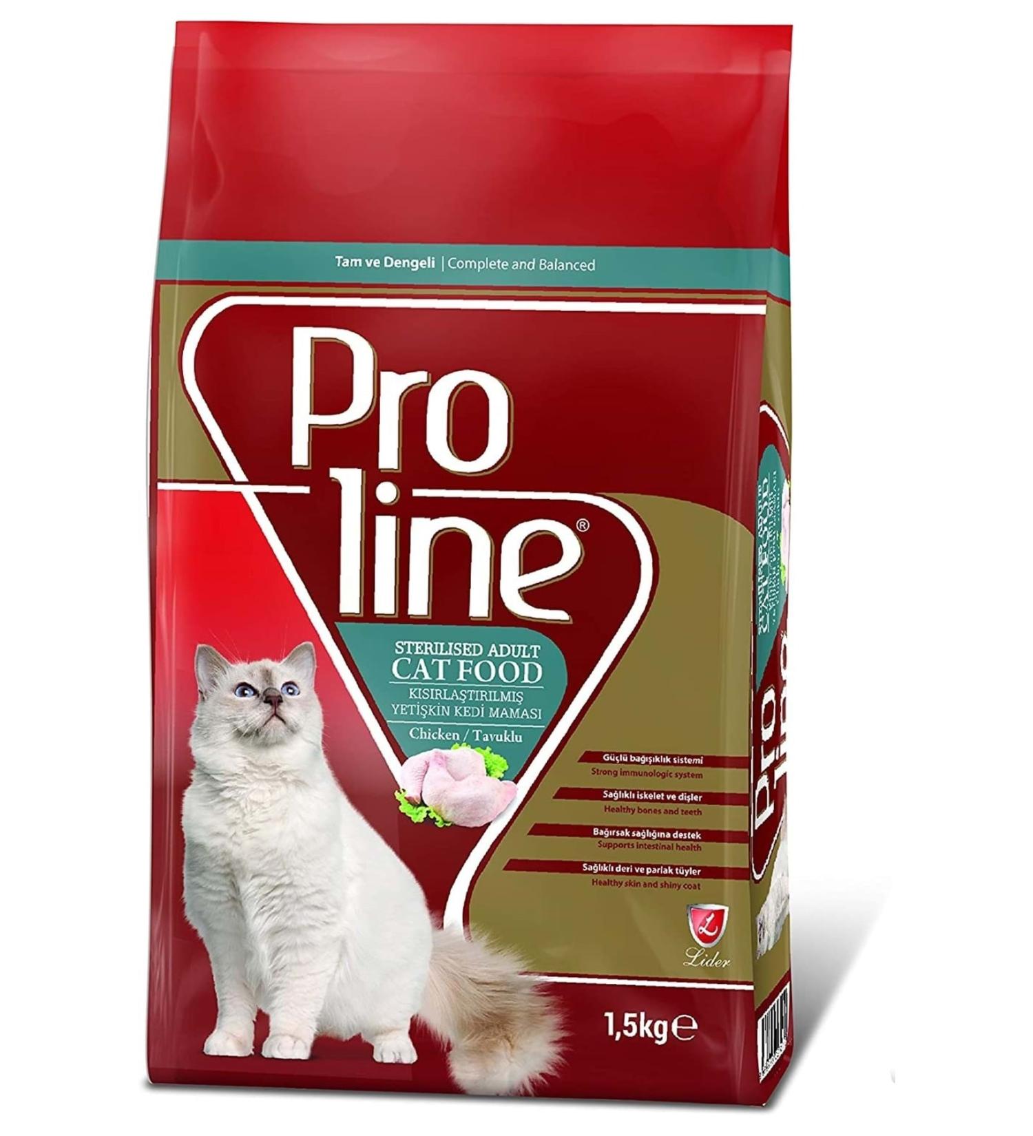 Proline Proline Sterilized Adult Cat Food Chicken 1.5 Kg