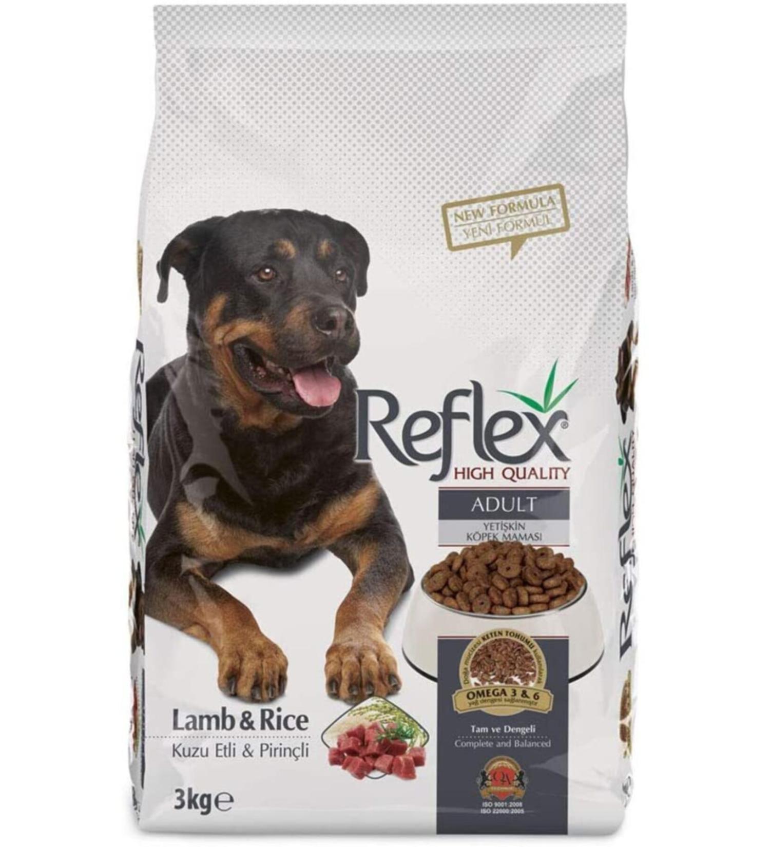Reflex Lamb Rice Adult Dog Food 3 Kg