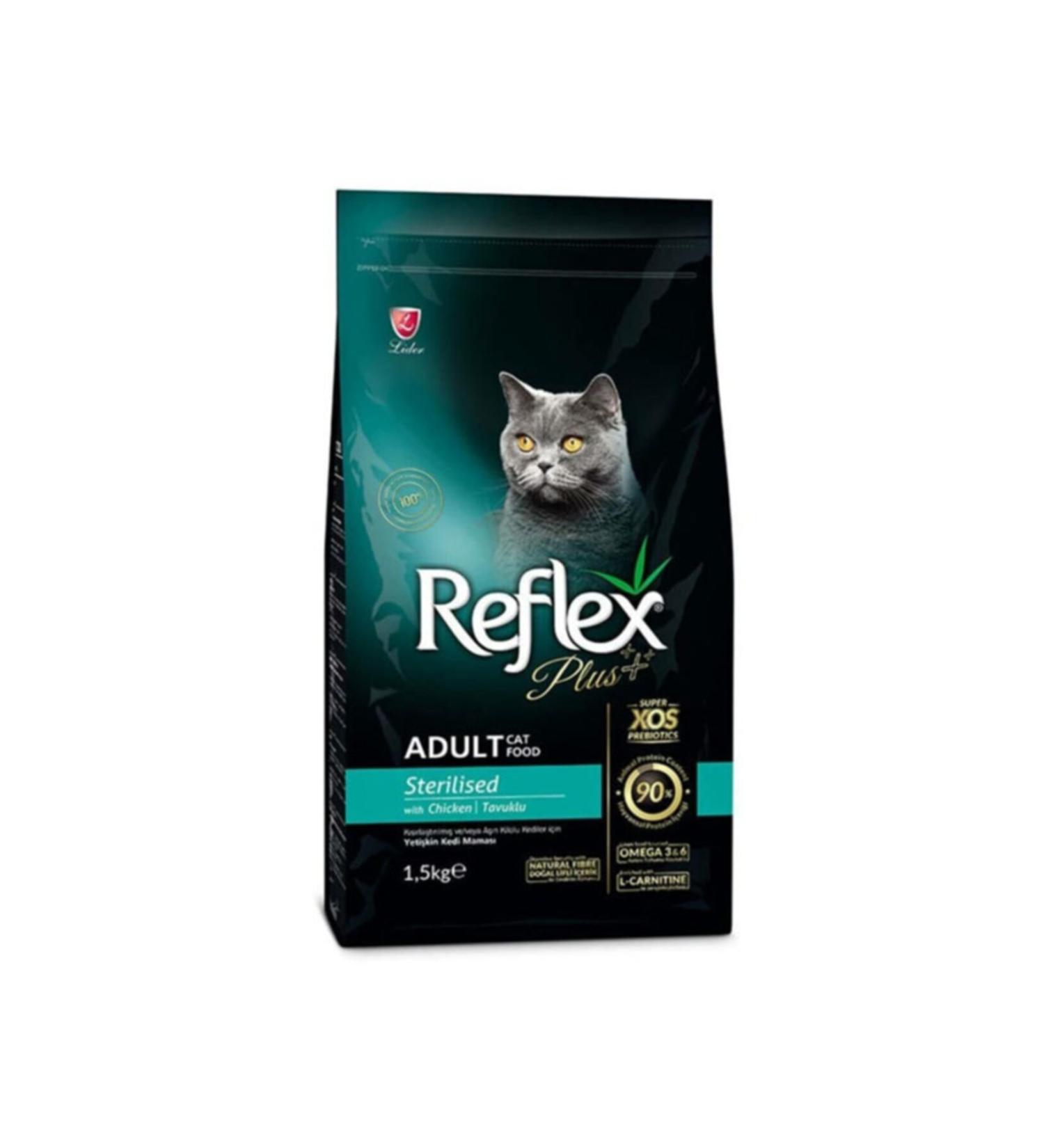 Reflex Plus Chicken Sterilized Cat Food 1.5 Kg
