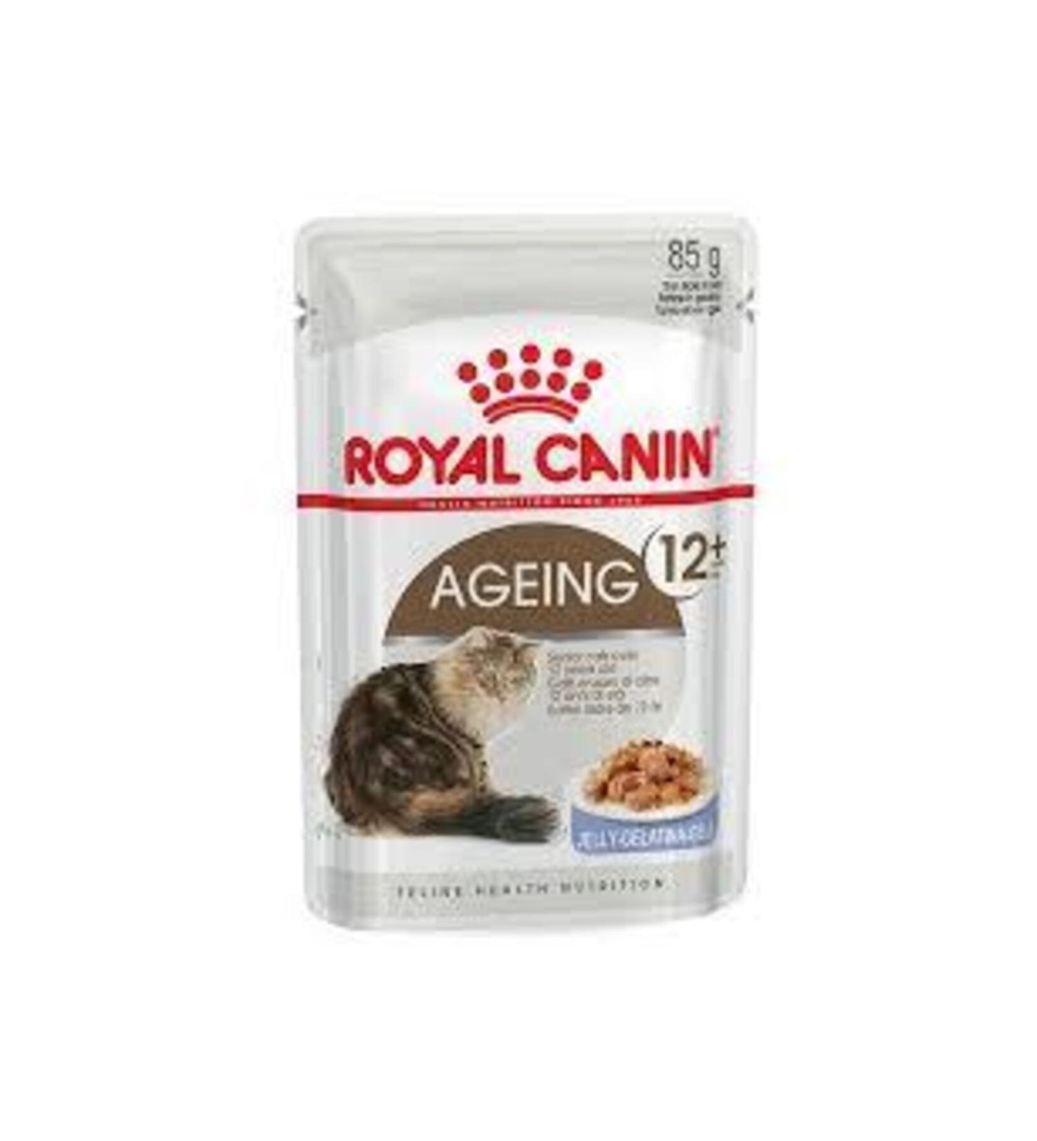 Royal Canin Senior Ageing 12+ Old Cat Wet Food 3 X 85 Gr
