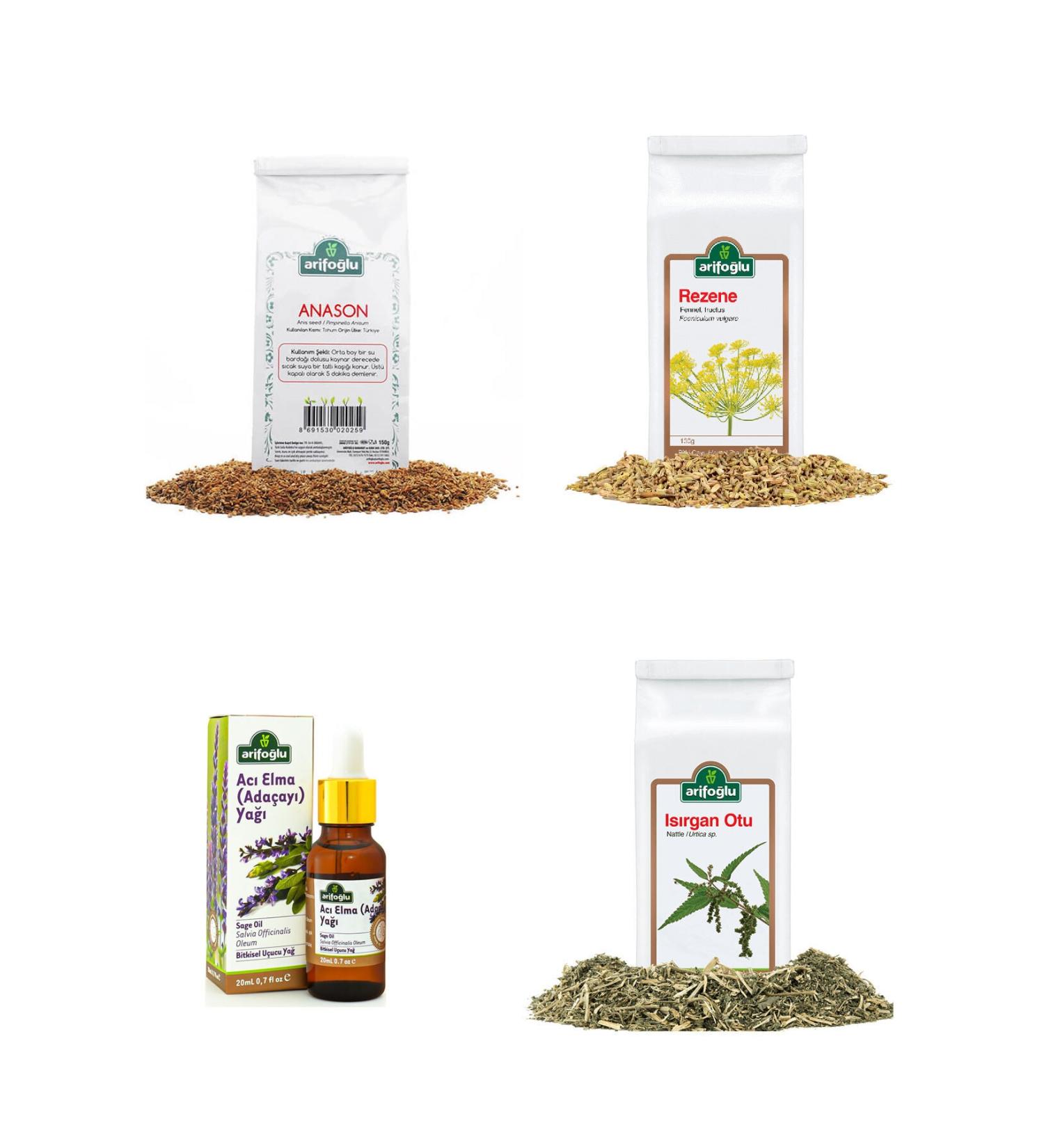 Arifo lu Mother Tea Set (Fennel Anise Nettle Bitter Apple Oil)