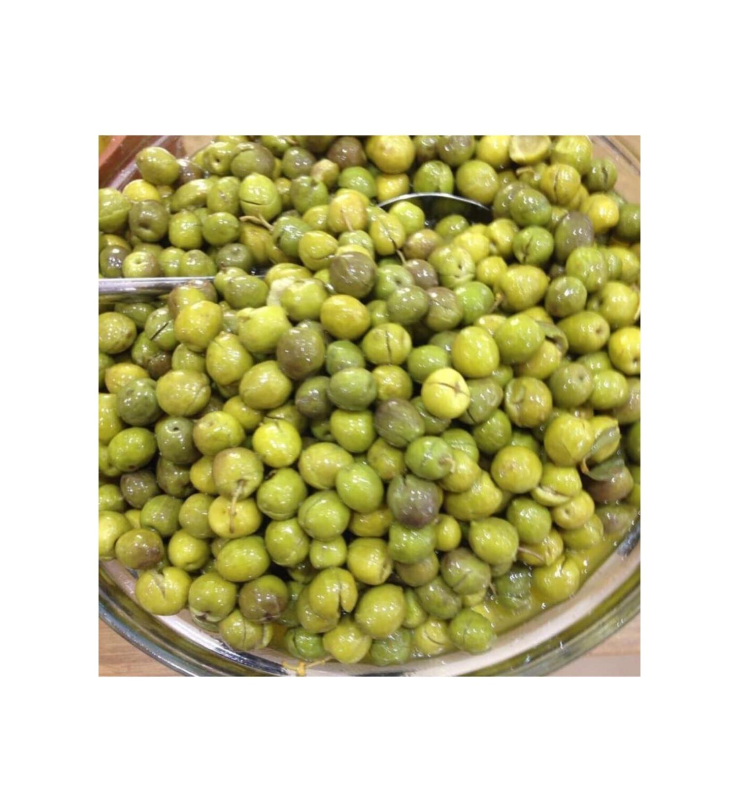 Sidal Market Halhali Cracked Green Olives 1.400 Gr