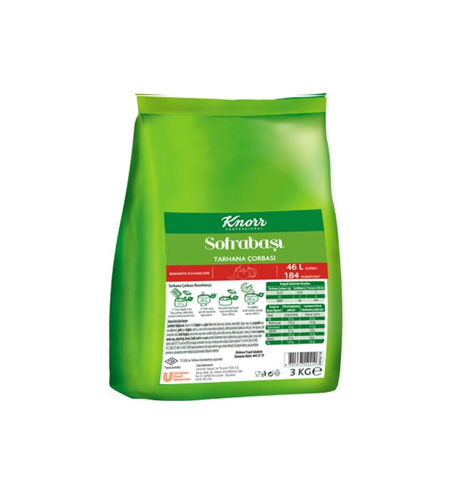 Knorr Sofraba Fs Tarhana Soup 3x3kg