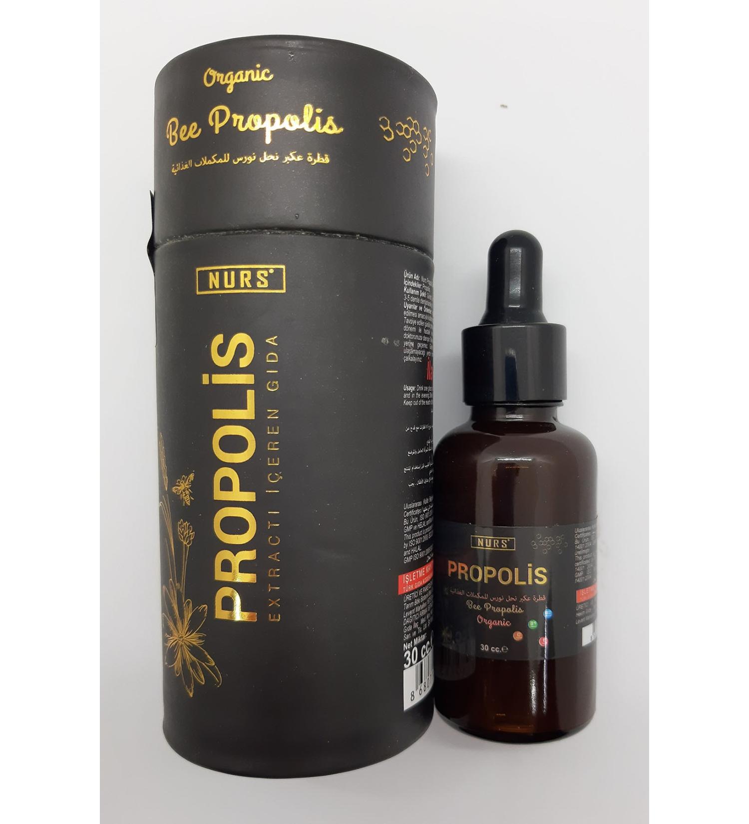 Nurs Lokman Hekim Propolis Drops 30 Ml (2 Pieces)