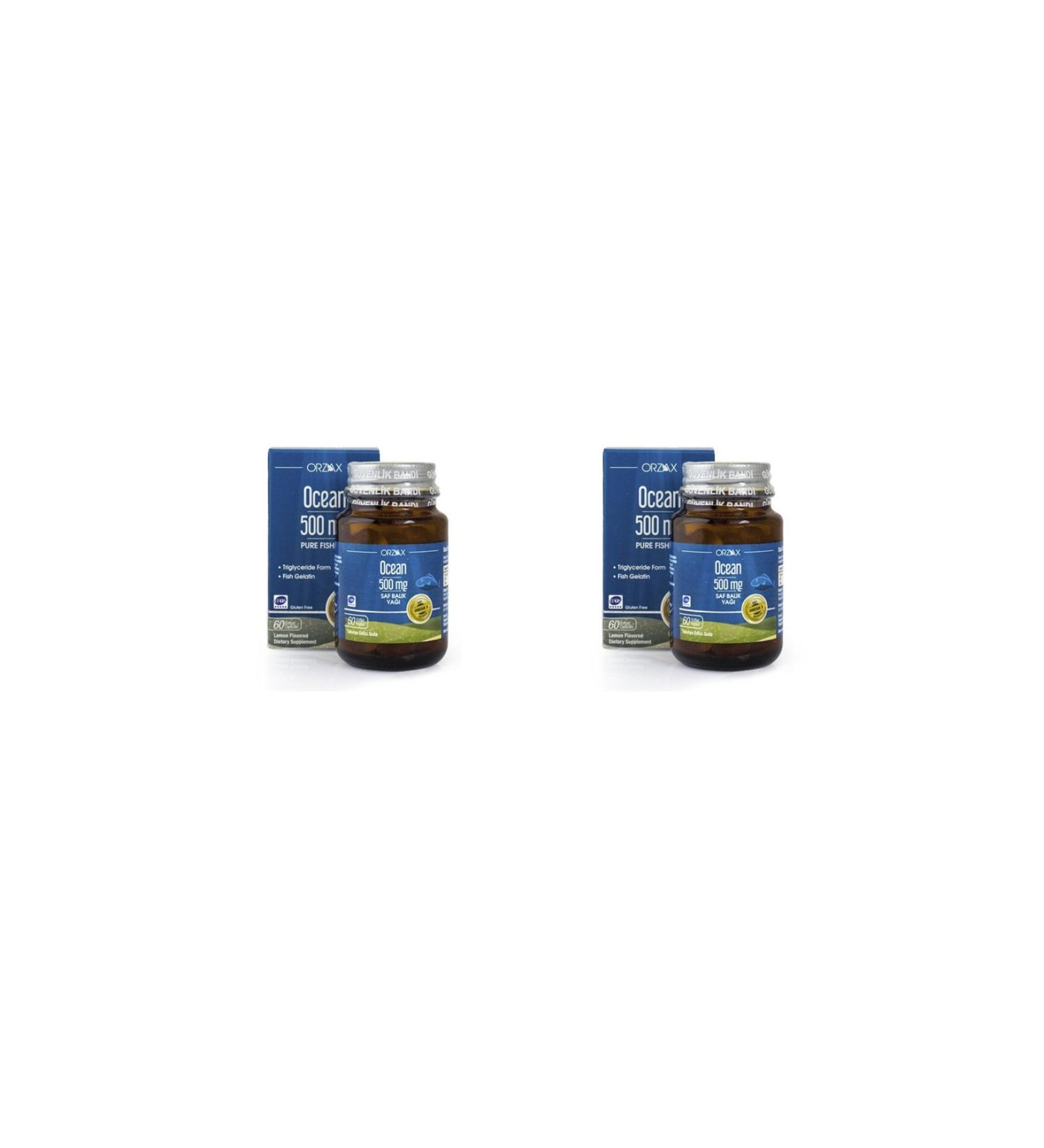 Ocean Ocean 500 Mg 60 Capsules Fish Oil 2 Pack