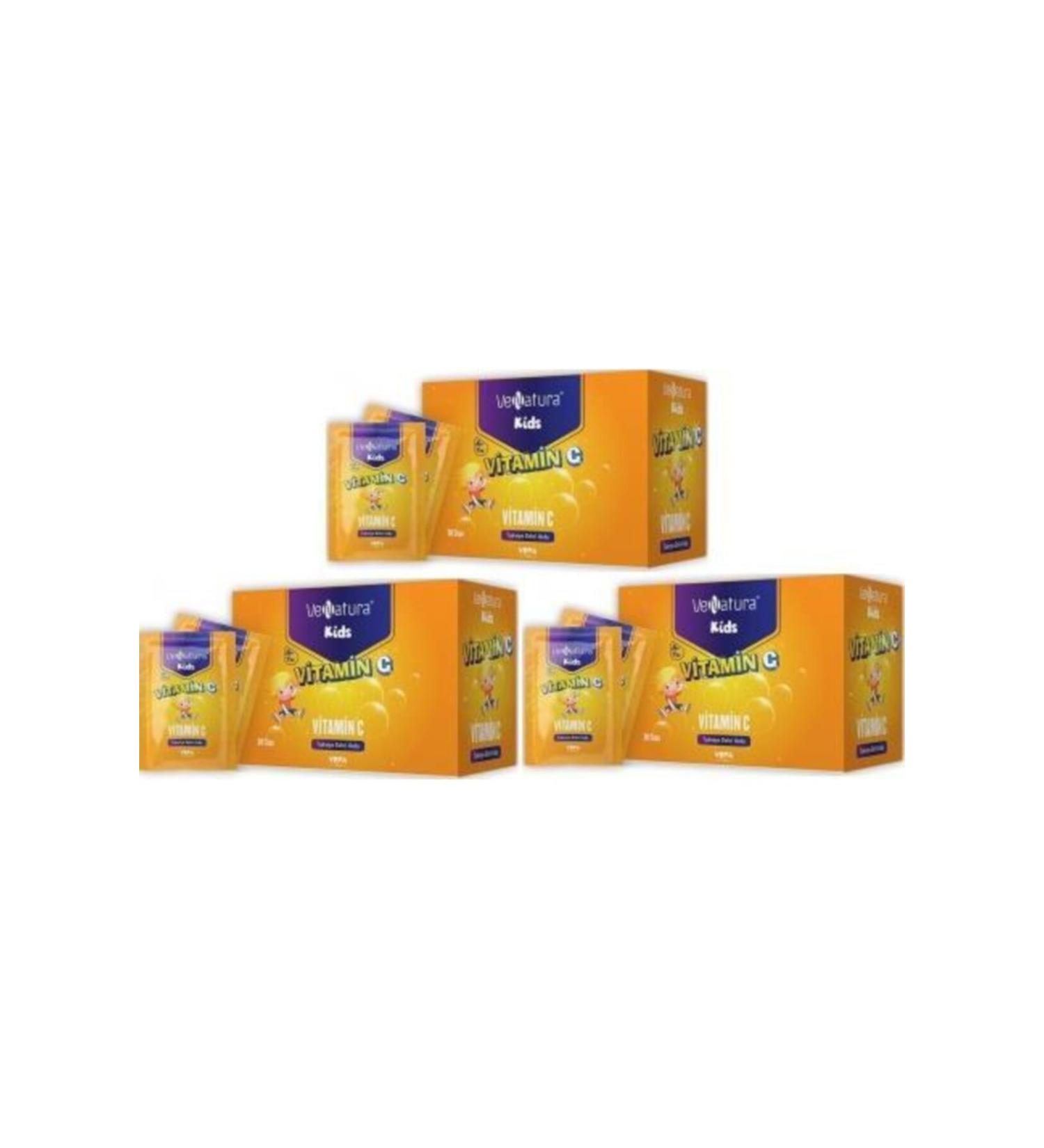 Venatura Kids Vitamin C Food Supplement 30 Sachets X 3 Pieces