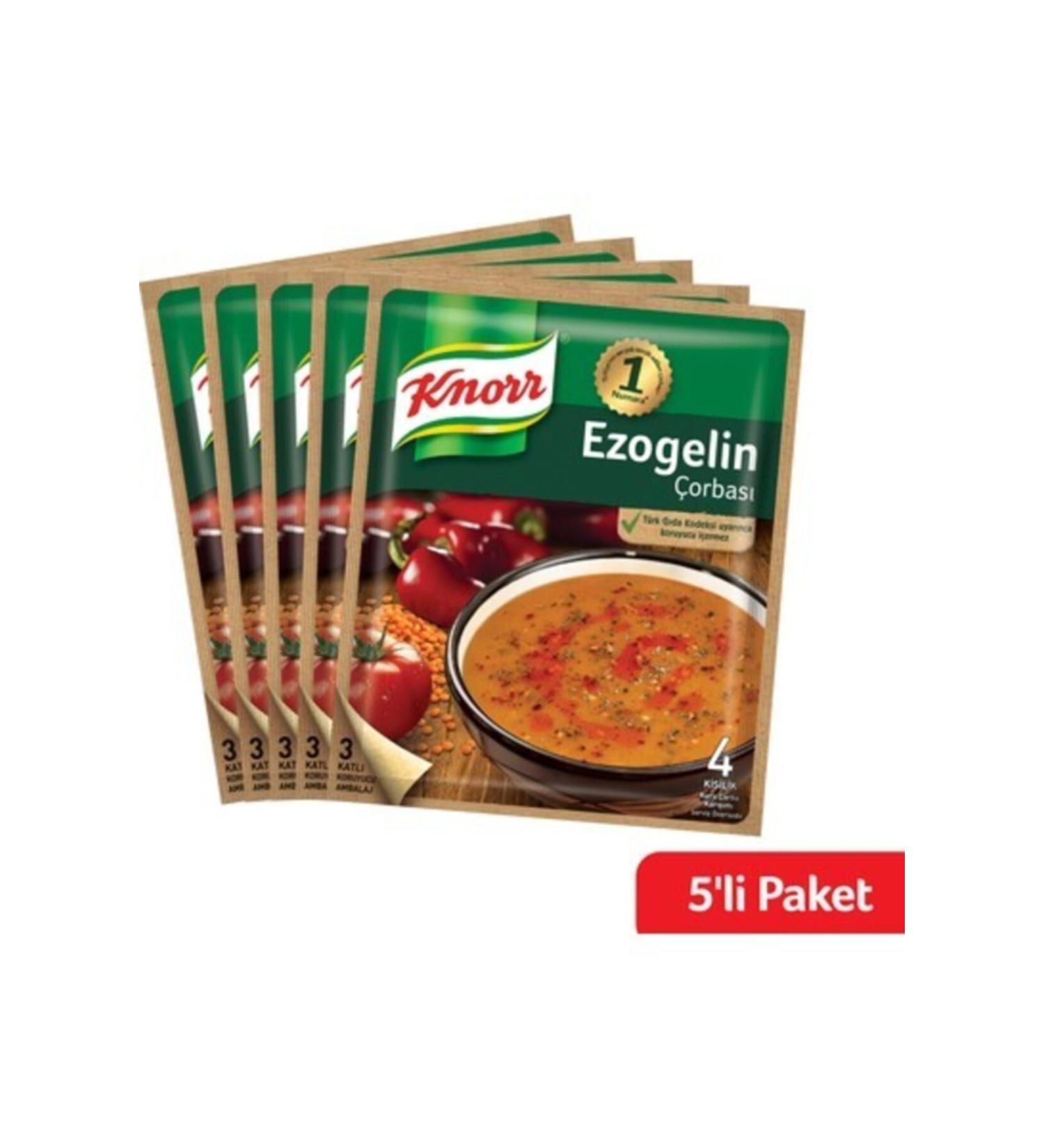 Knorr Ready Soup Ezogelin 5 Pack