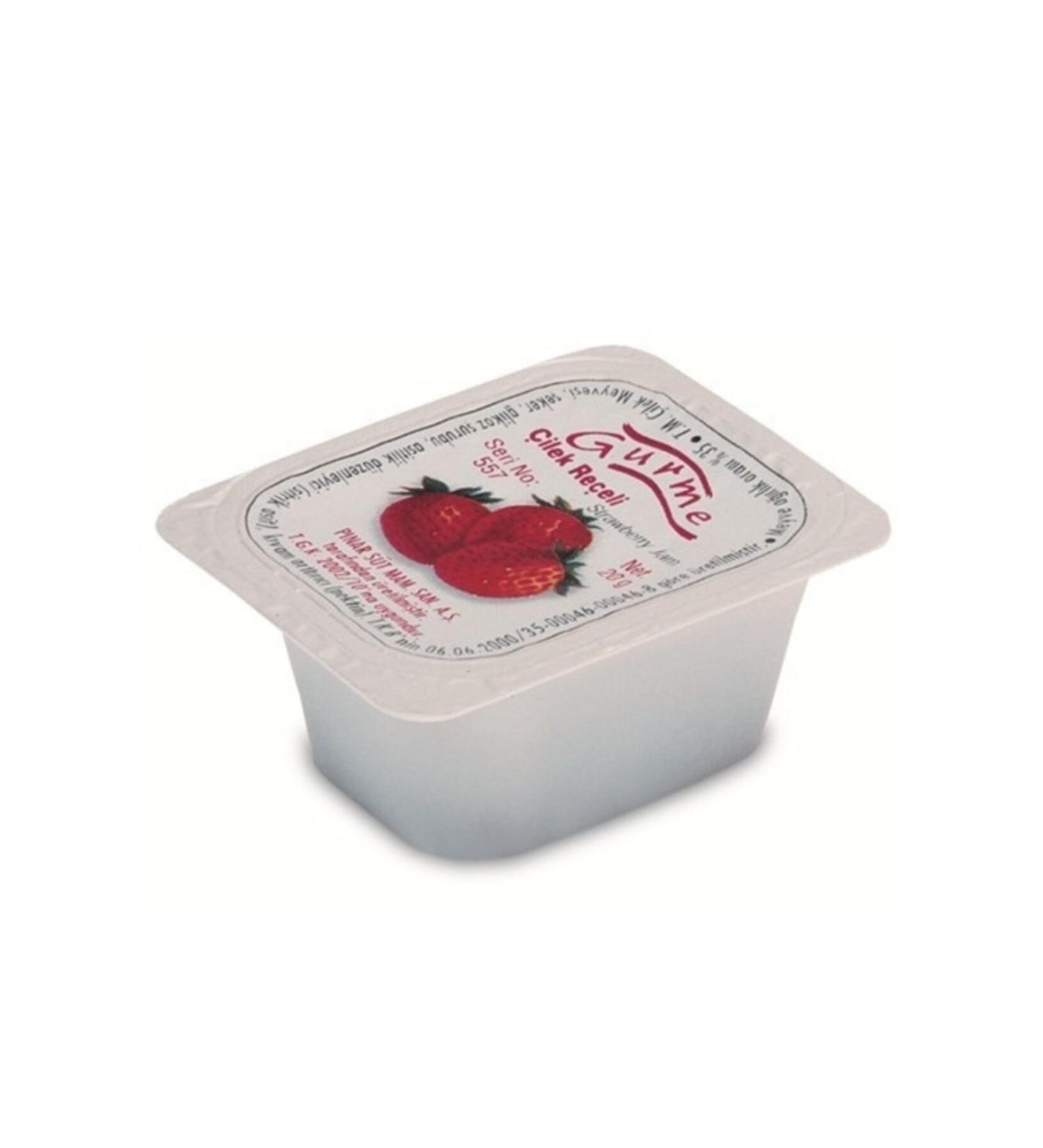 Pinar Jam Gourmet Strawberry 20 Gr 144pcs