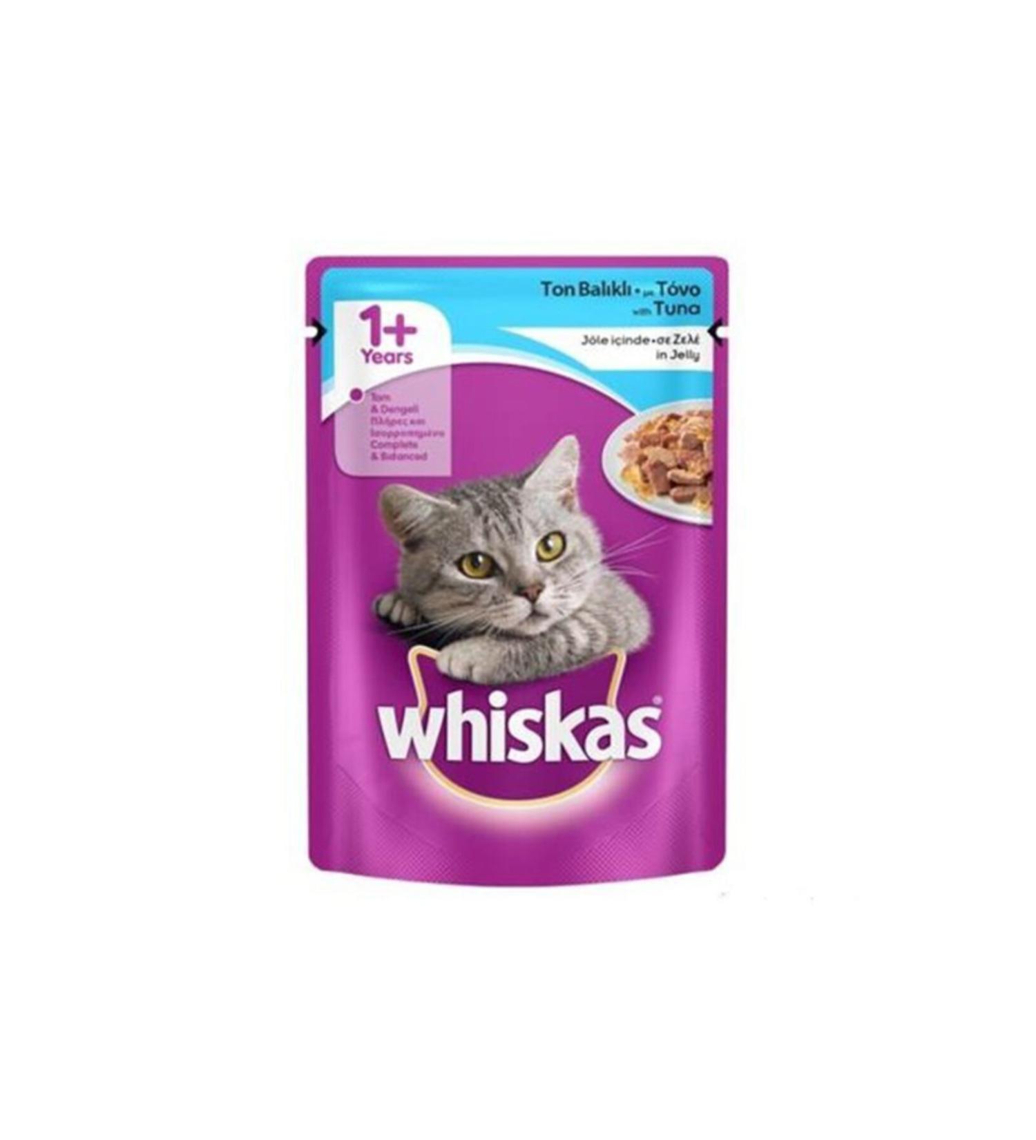 Whiskas Pouch Tuna 100 gr X 12 Pieces