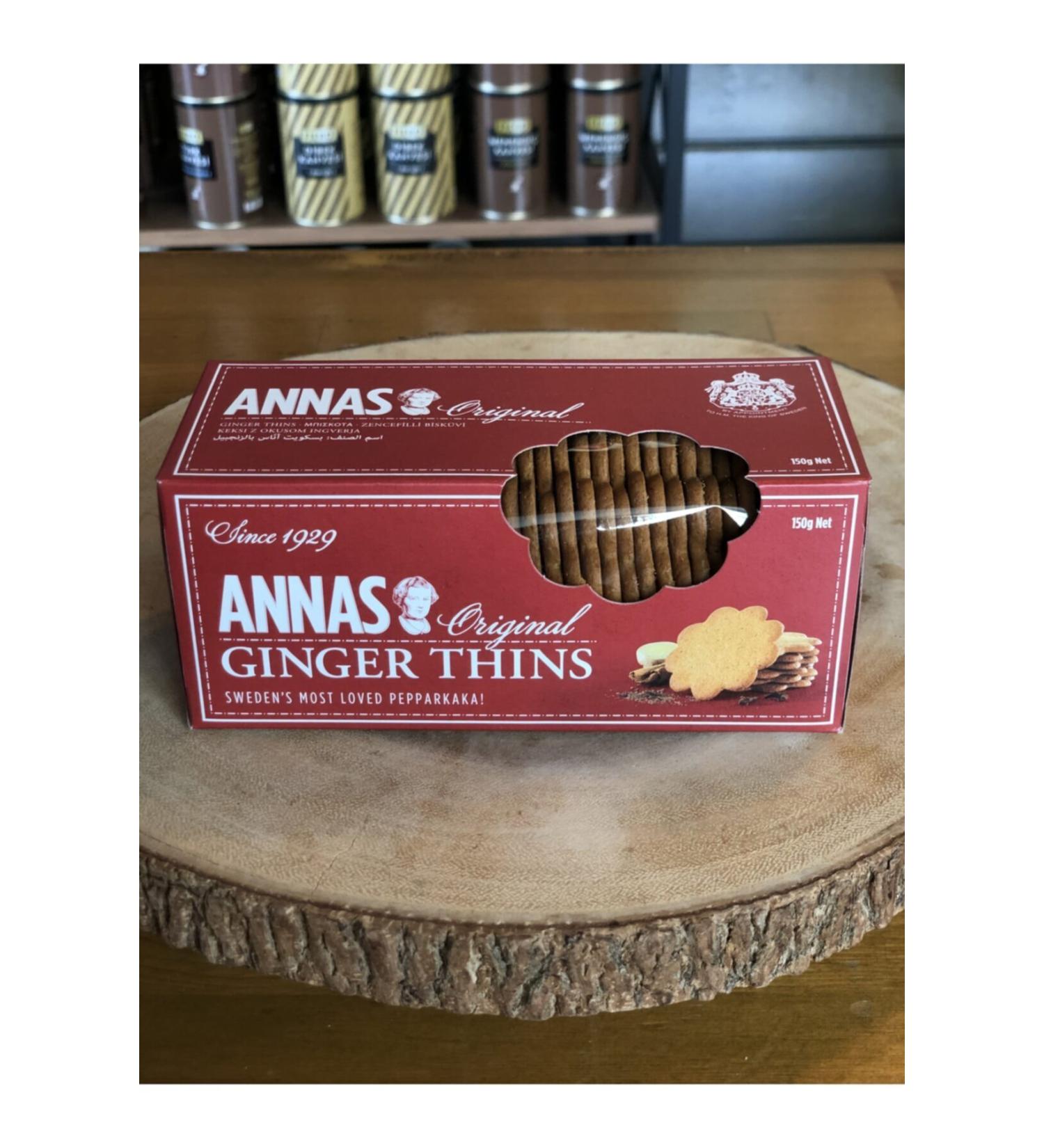 Annas Ginger Thins Gingerbread Cookies