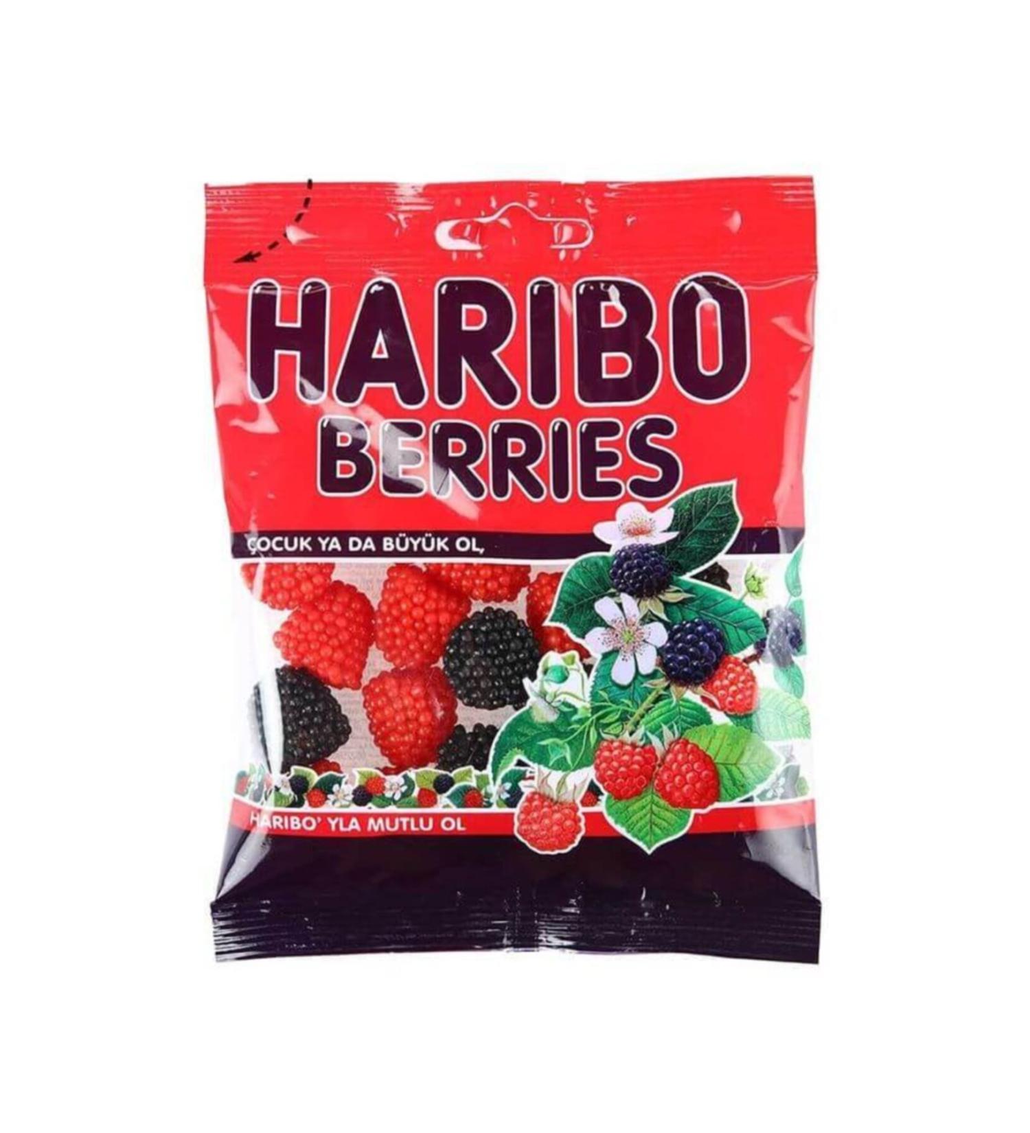 Haribo Berries 80 Gr X 9 Pieces